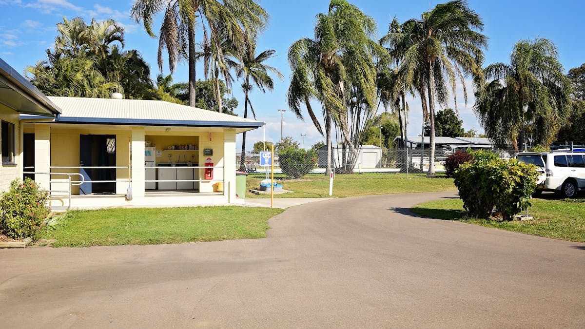 Exterior of Amenities