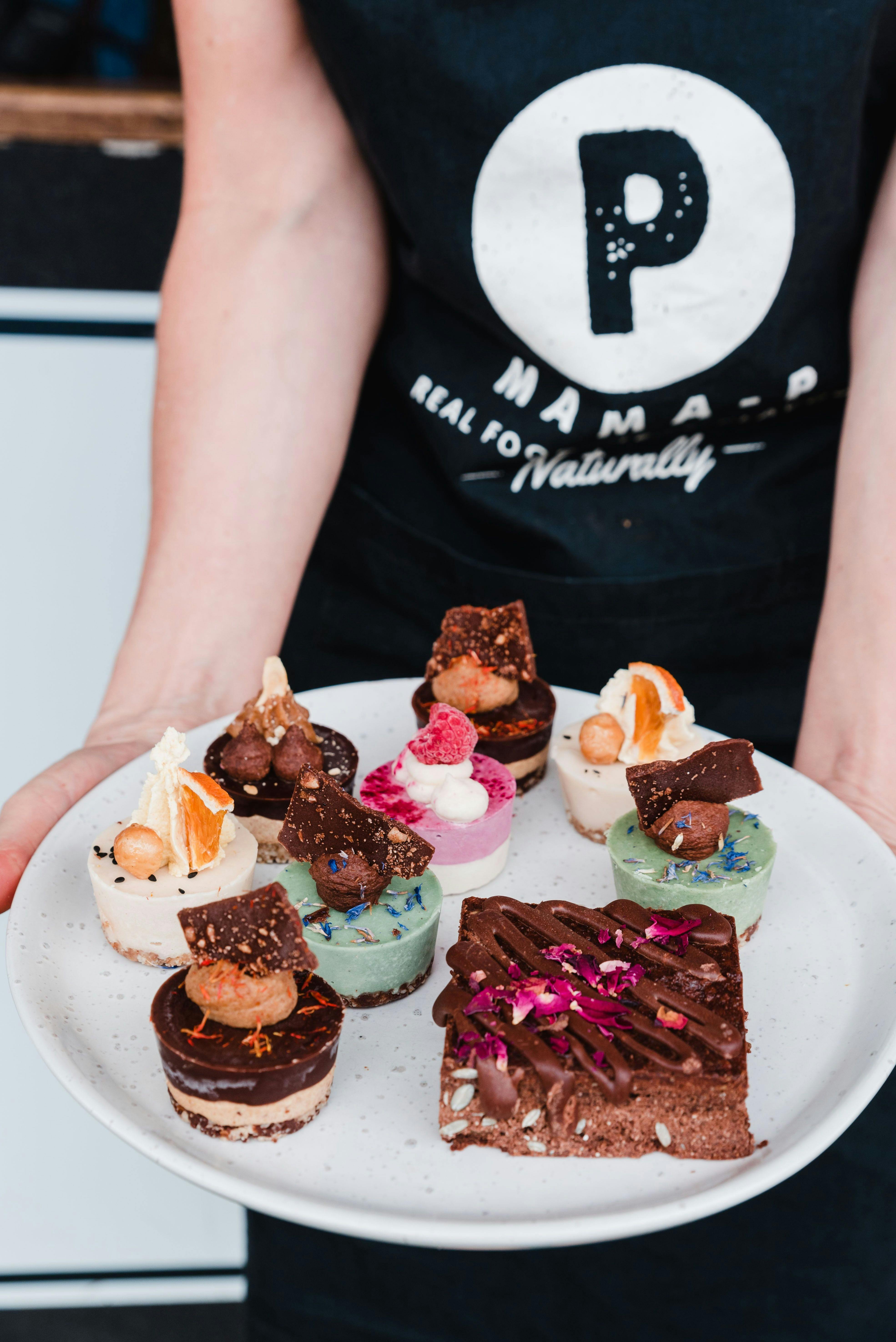 Mama-P is the number 1 supplier of vegan, gluten and refine sugar desserts and cakes
