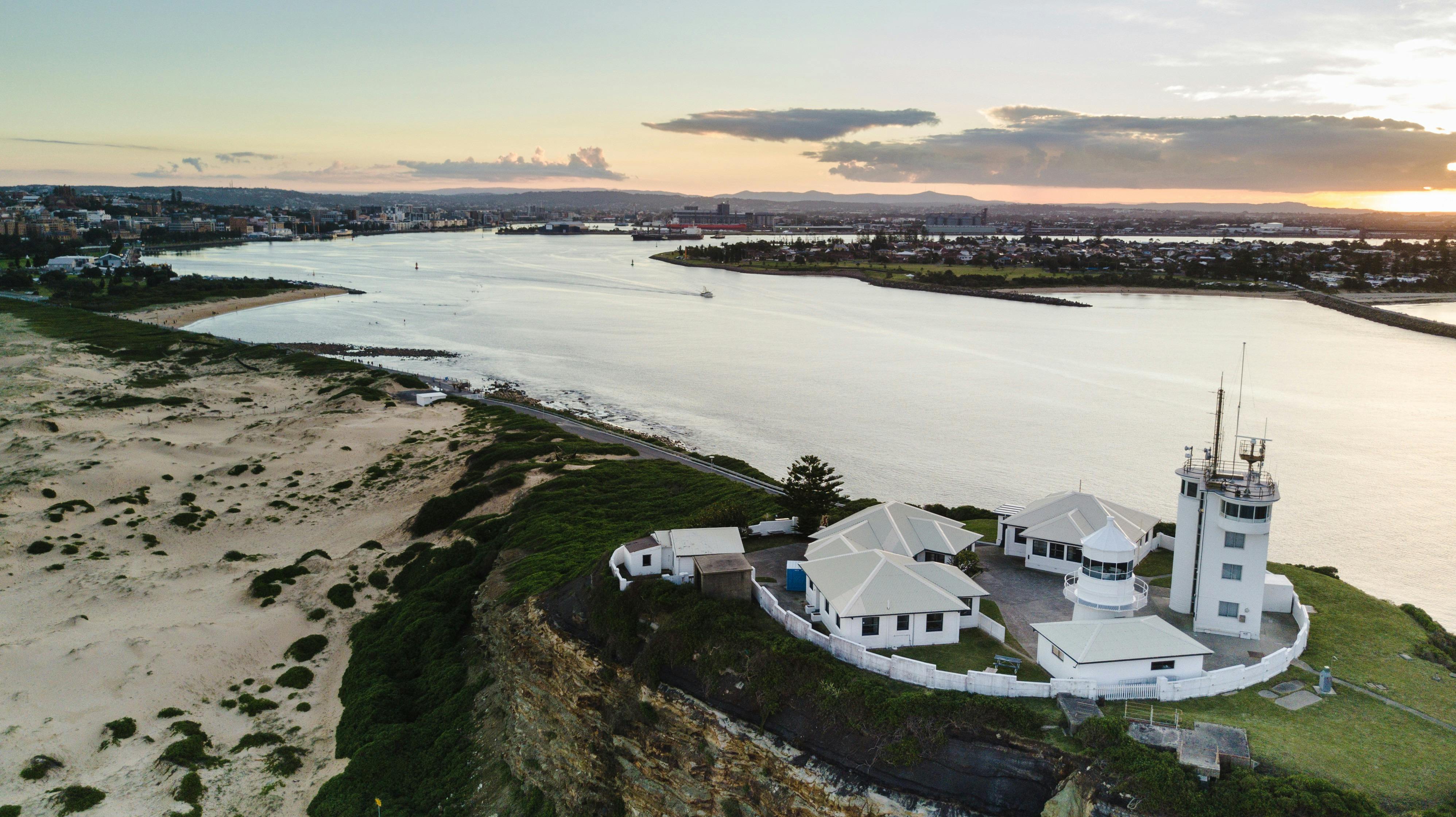 Nobbys Lighthouse and Harbour Newcastle
