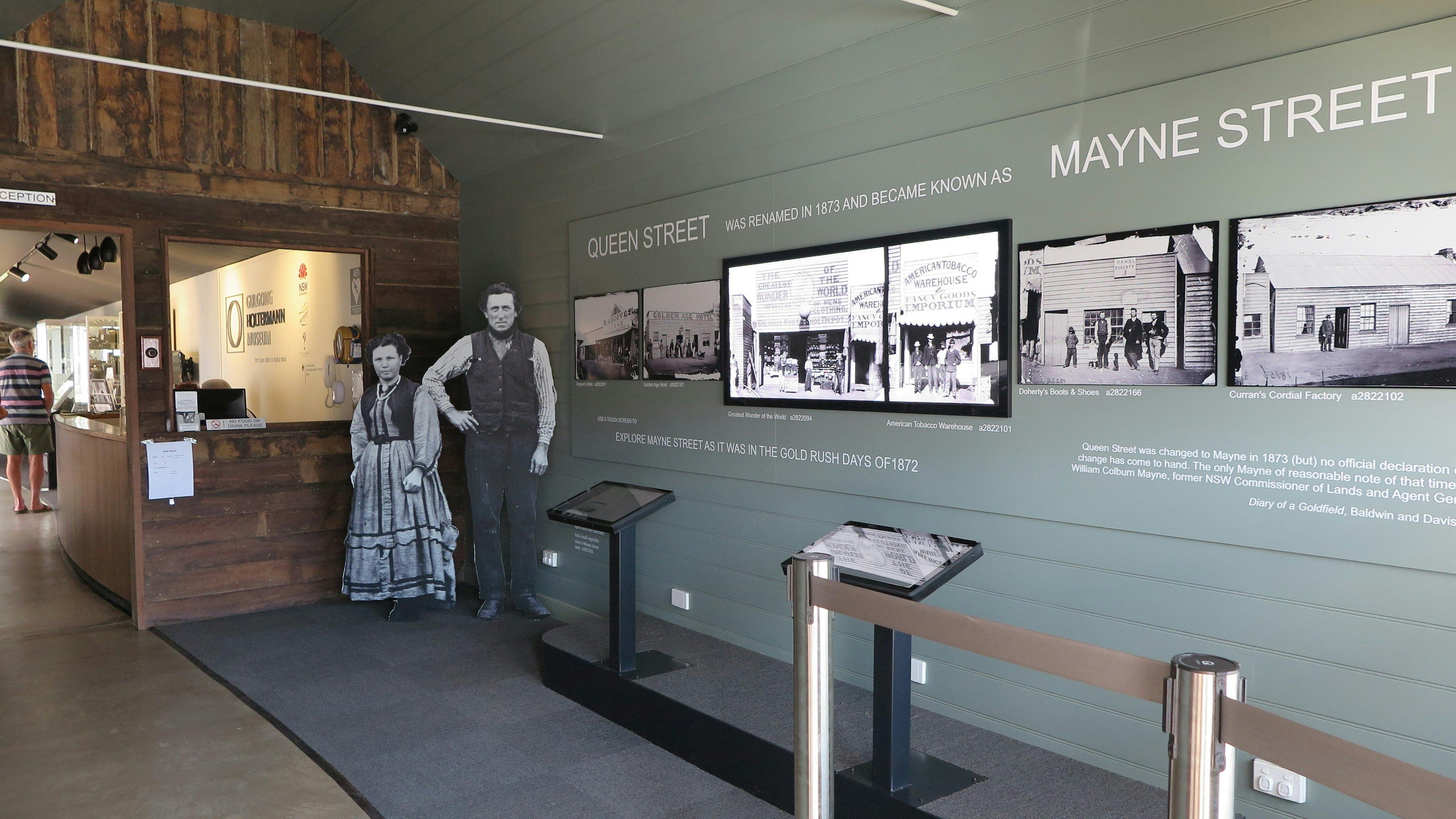 Gulgong Holtermann Entry