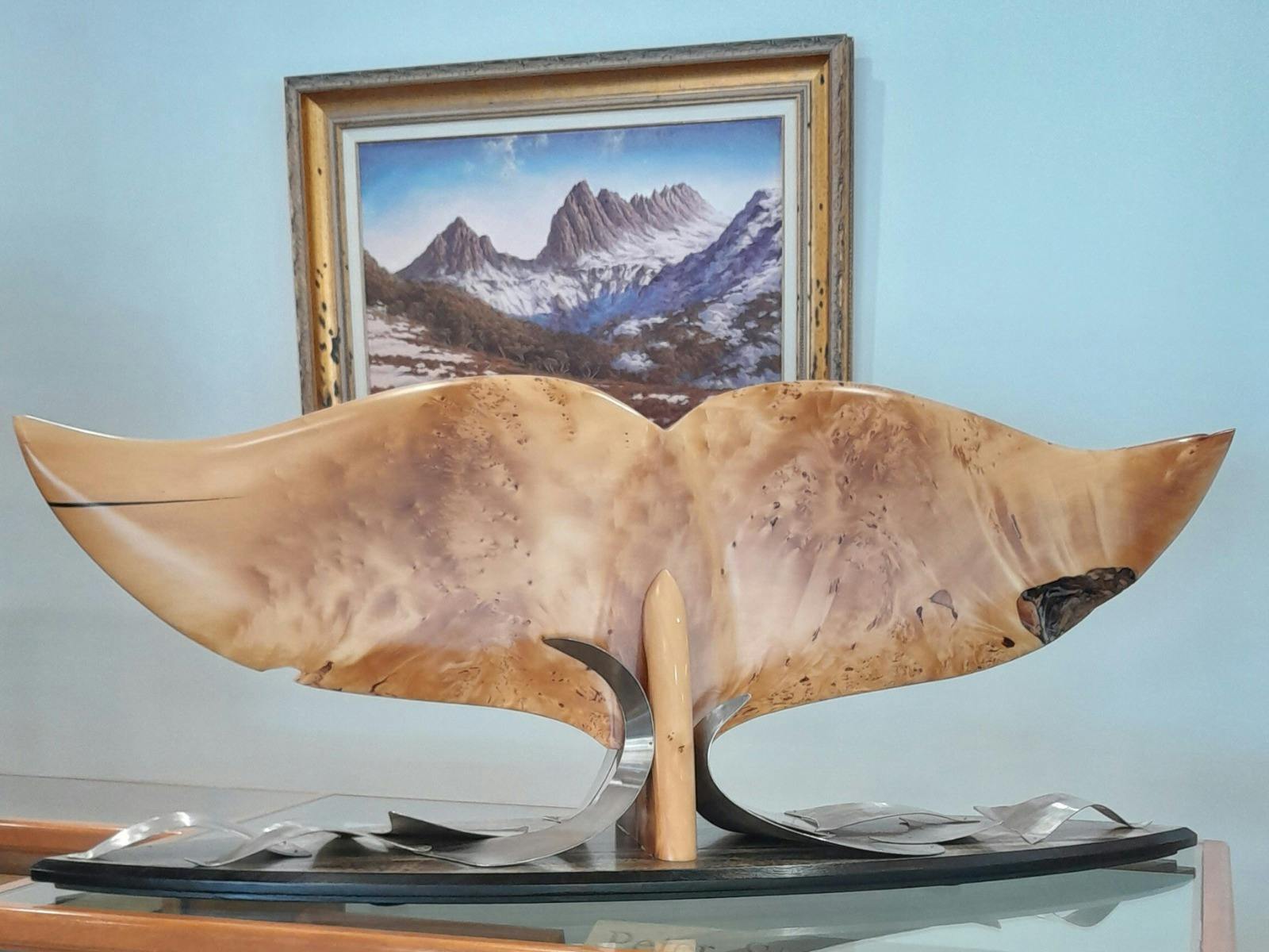 Huon Pine Whale Tail