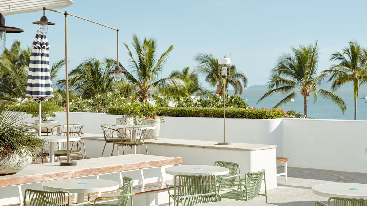 Quarterdeck seating area