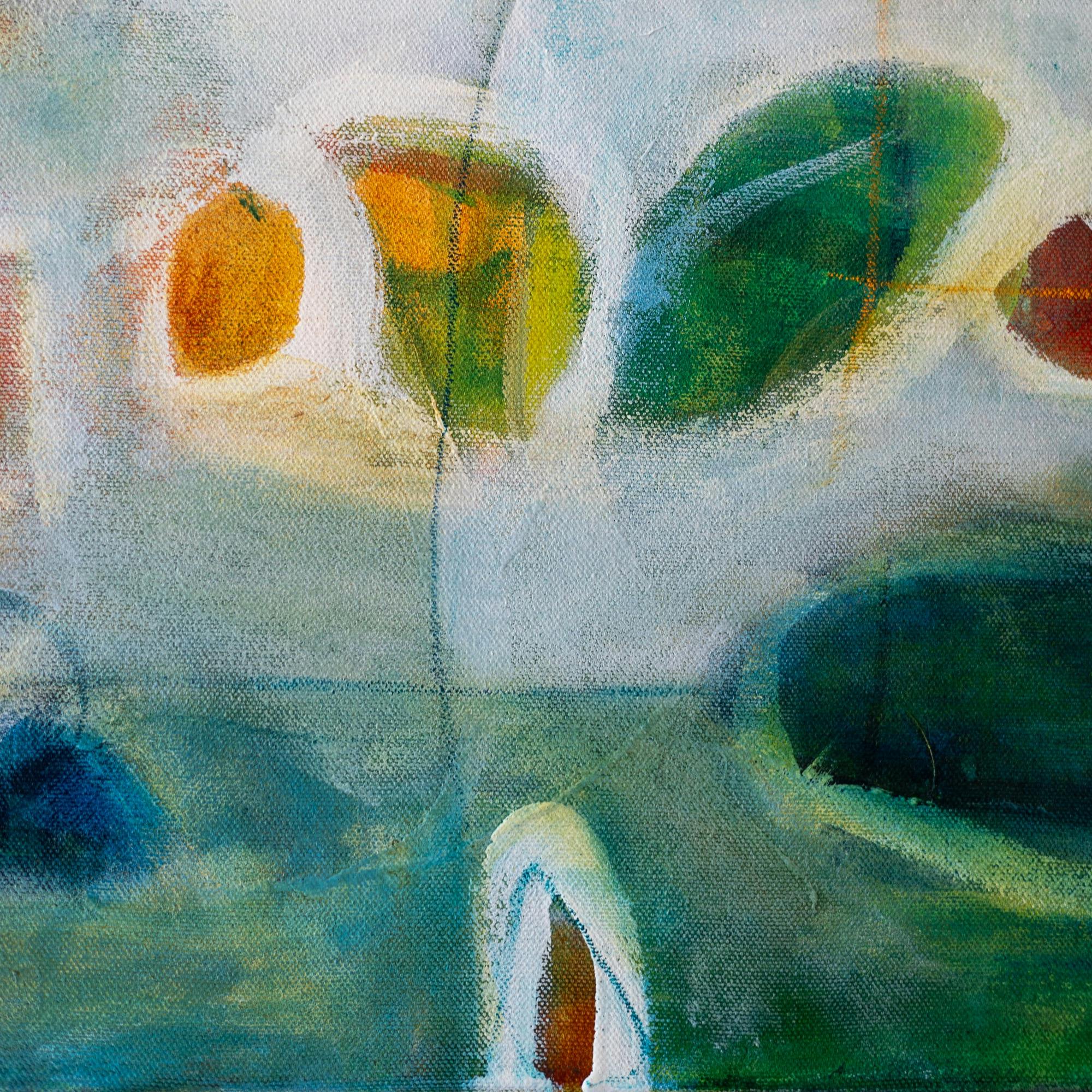 Colourful abstract painting