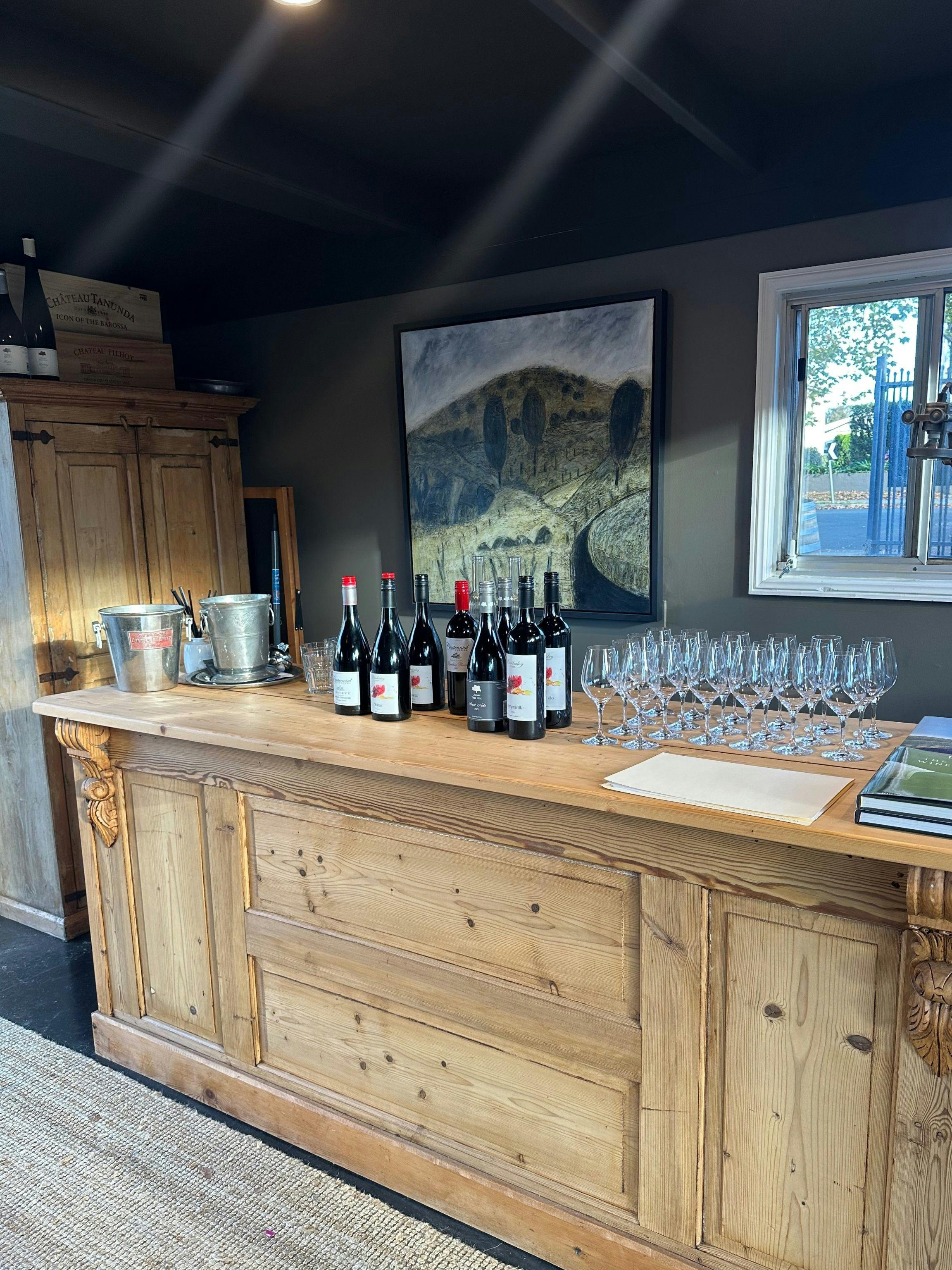 Relaxed courtyard wine tasing in the heart of bowral