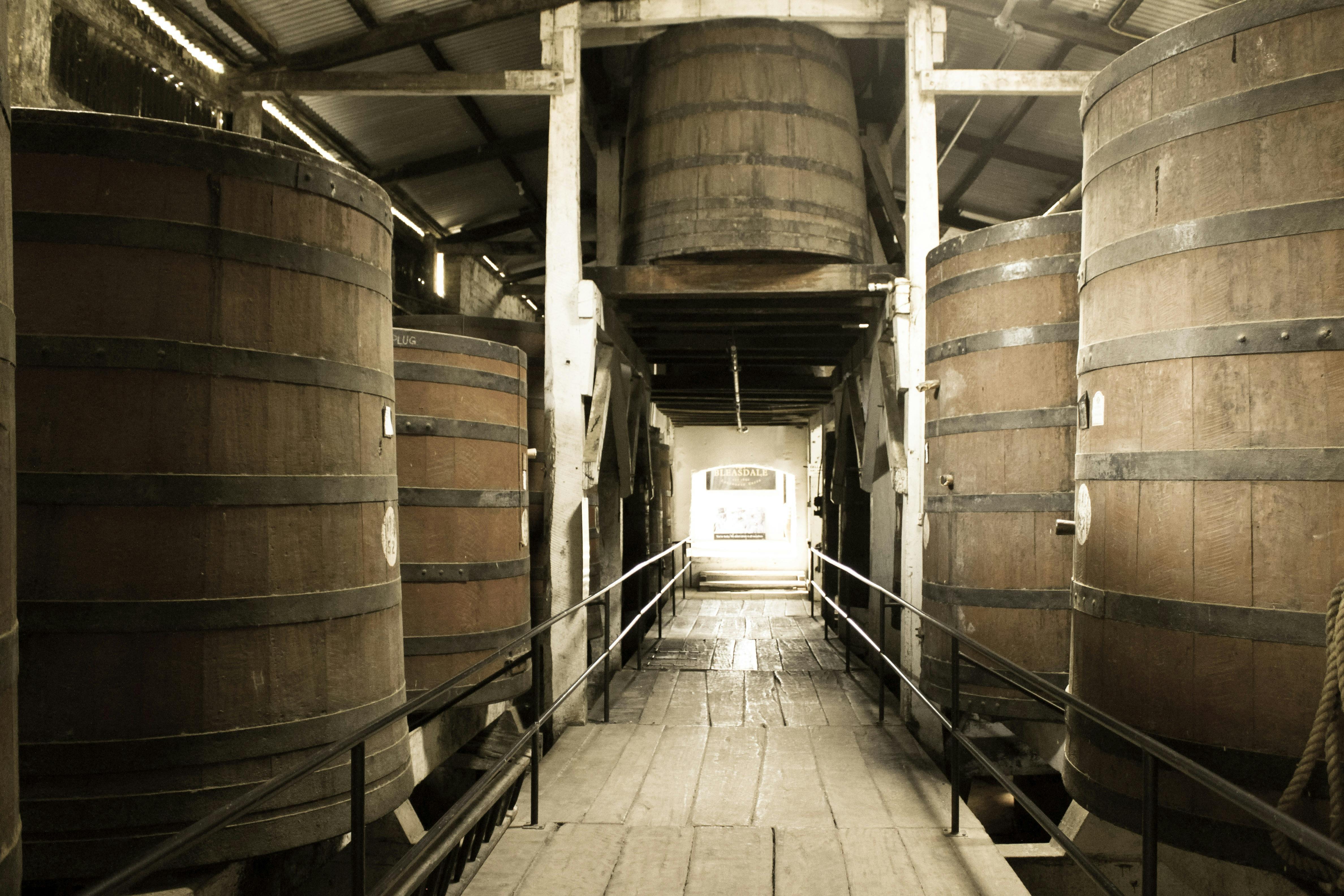 Walk through historical vats