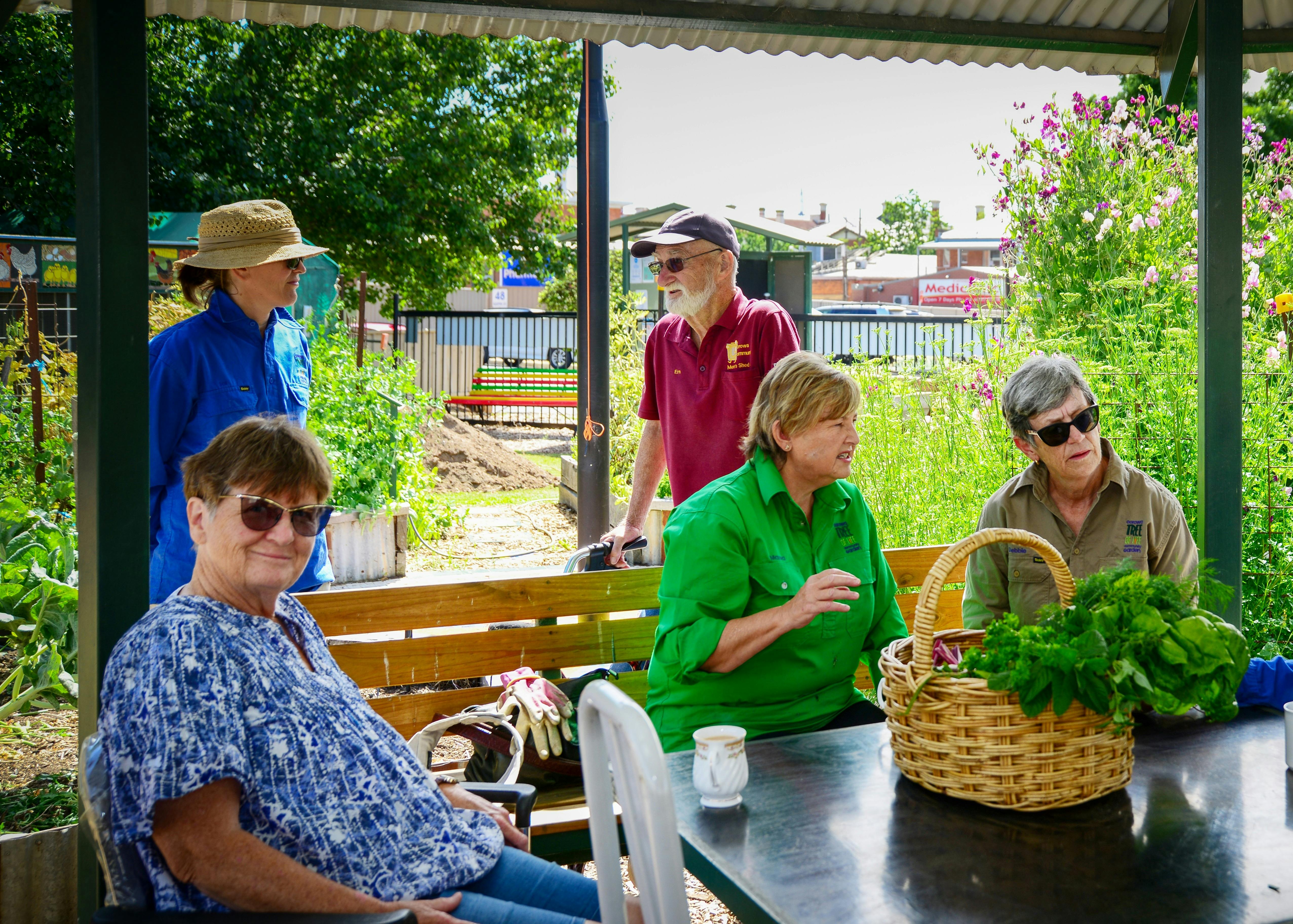 Join us on a Tuesday or Thursday morning for a chat