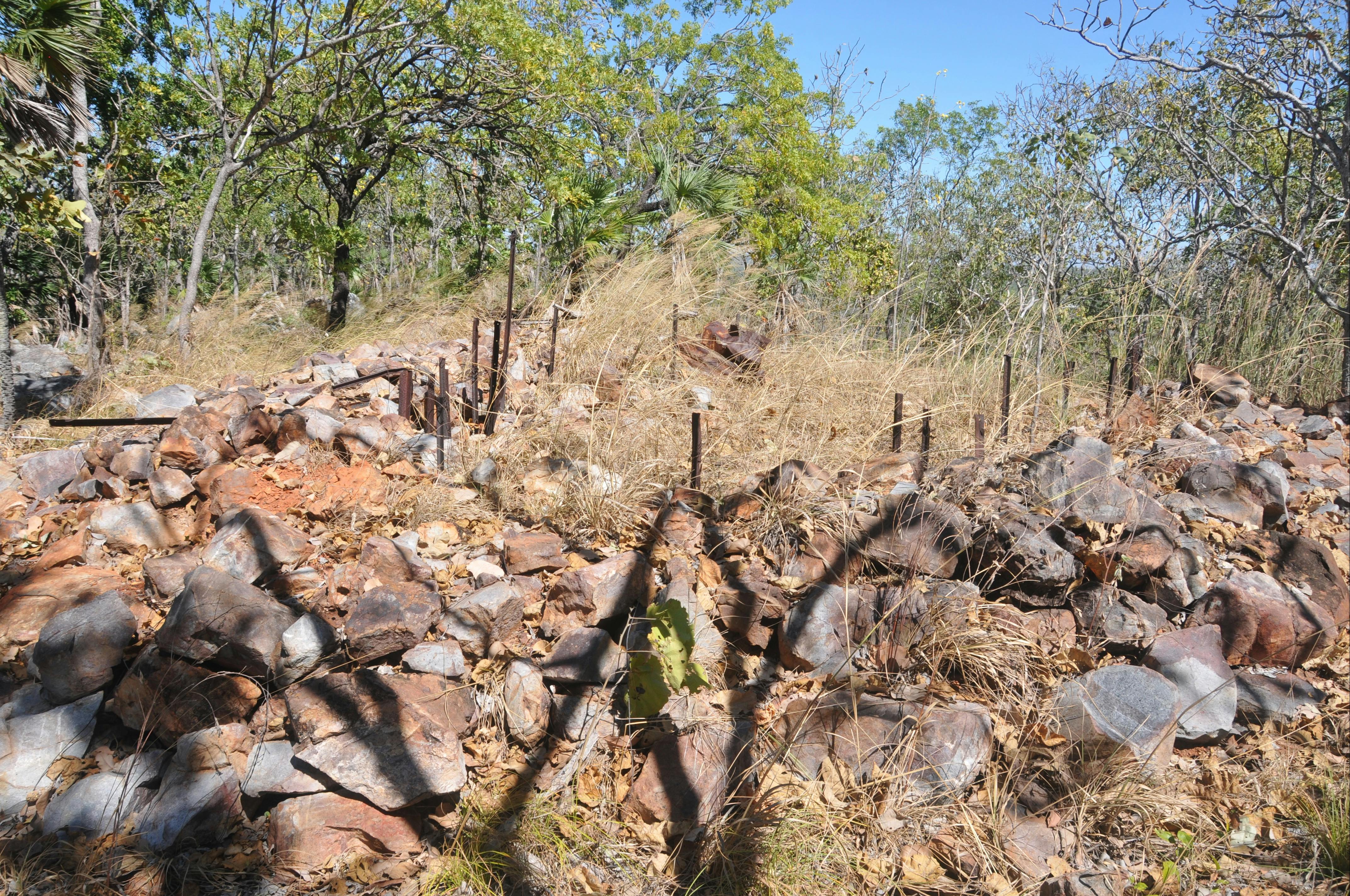 WWII K5 Anti Aircraft Gun Battery Site, Coomalie Creek