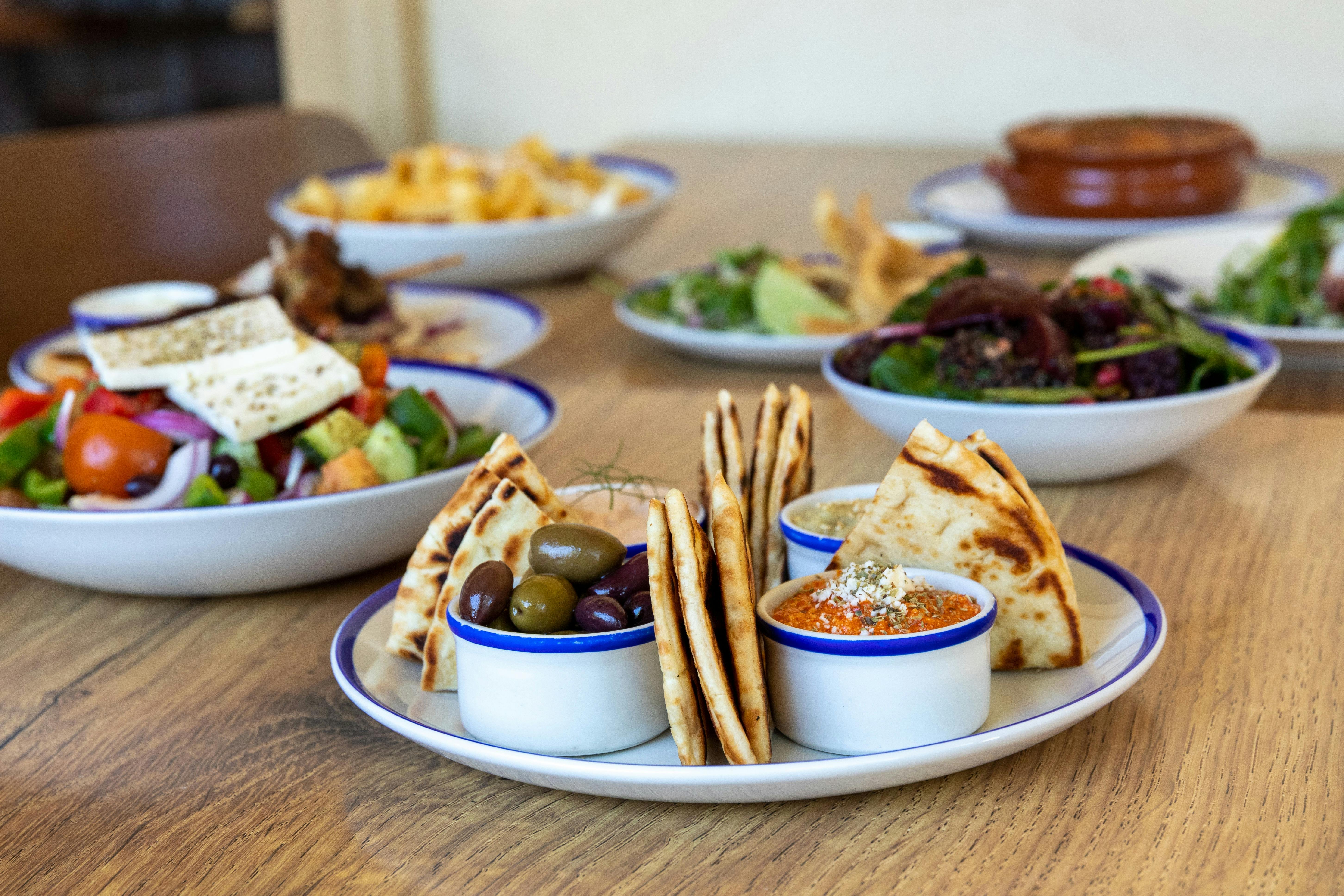 Elenis Dips and Pita