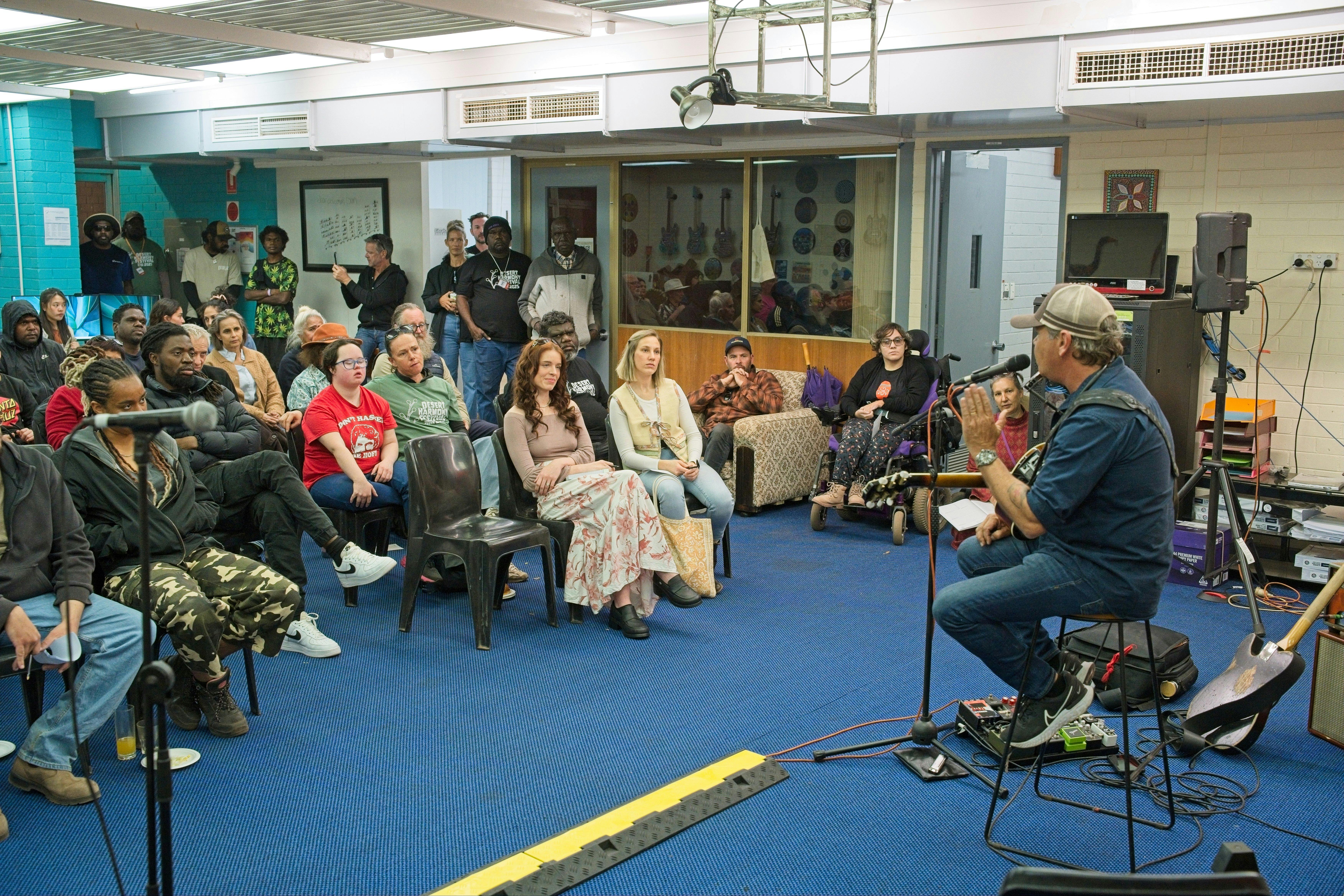 Songwriting workshop with Troy Cassar-Daley