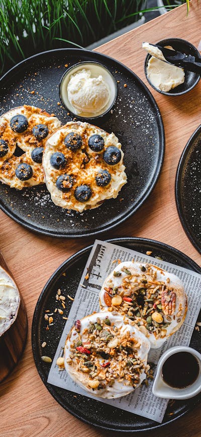 Blueberry Cheesecake Bagel