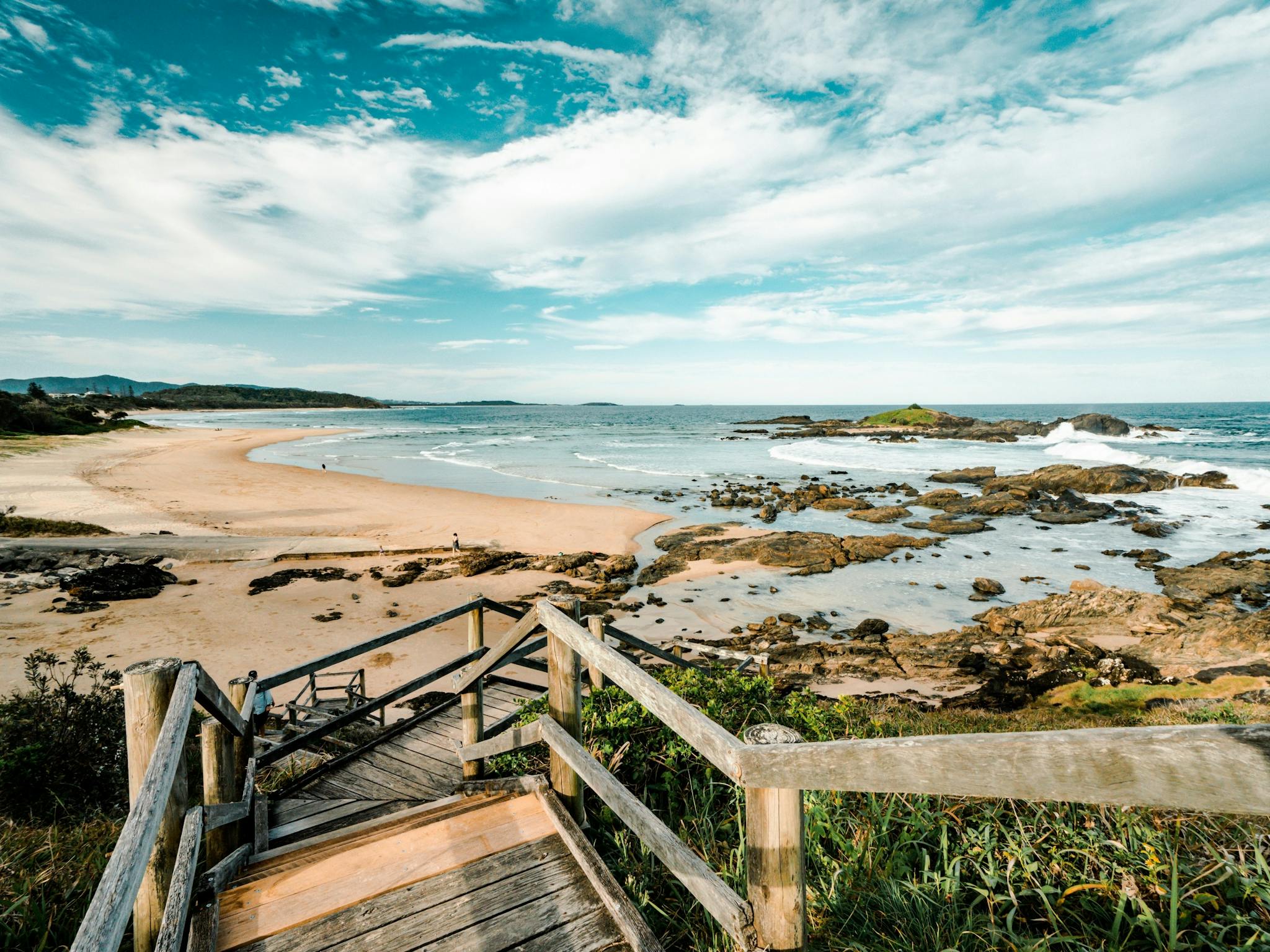 Sawtell Headland Stairs to Beach