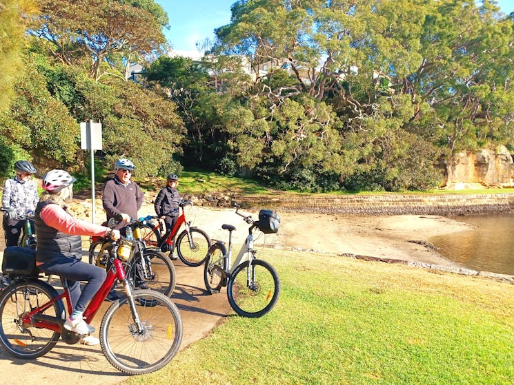 Bike riding to Manly Beach Sydney
