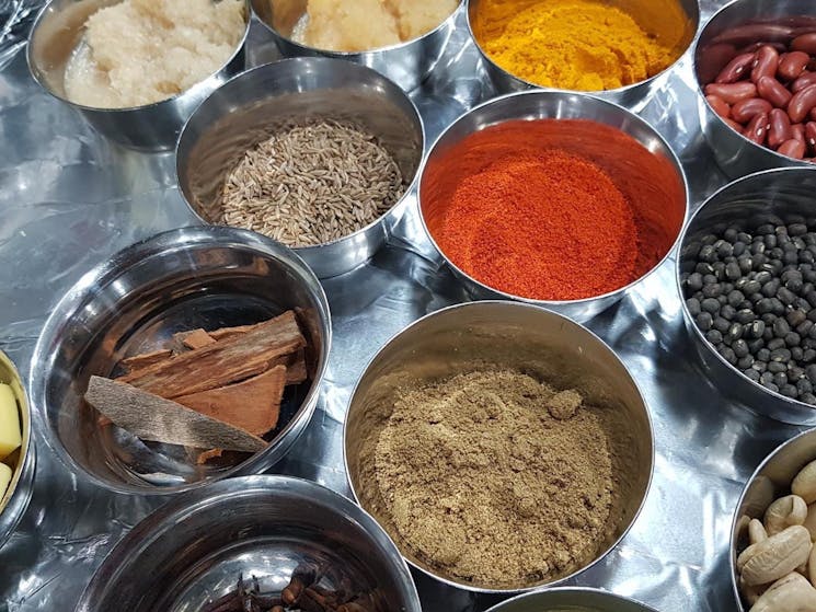 Spices at Abhi's Spice Safari