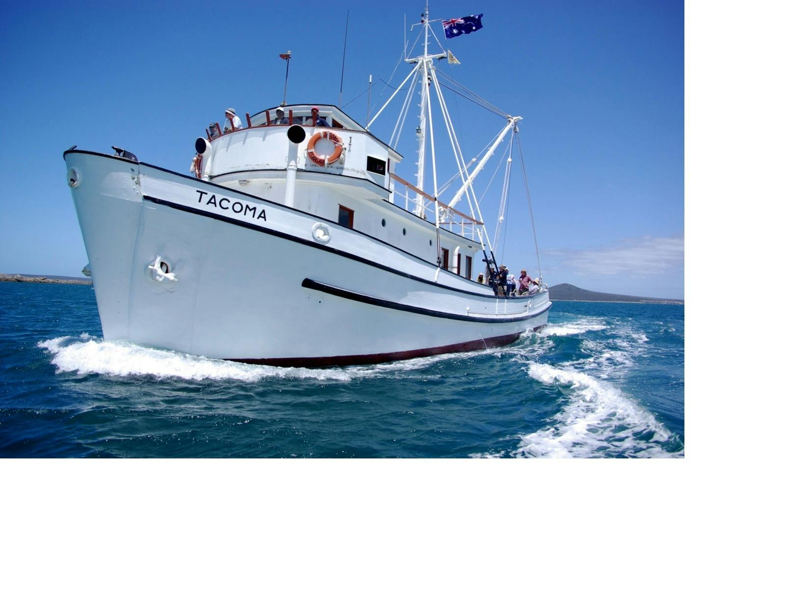 Tacoma on a private charter