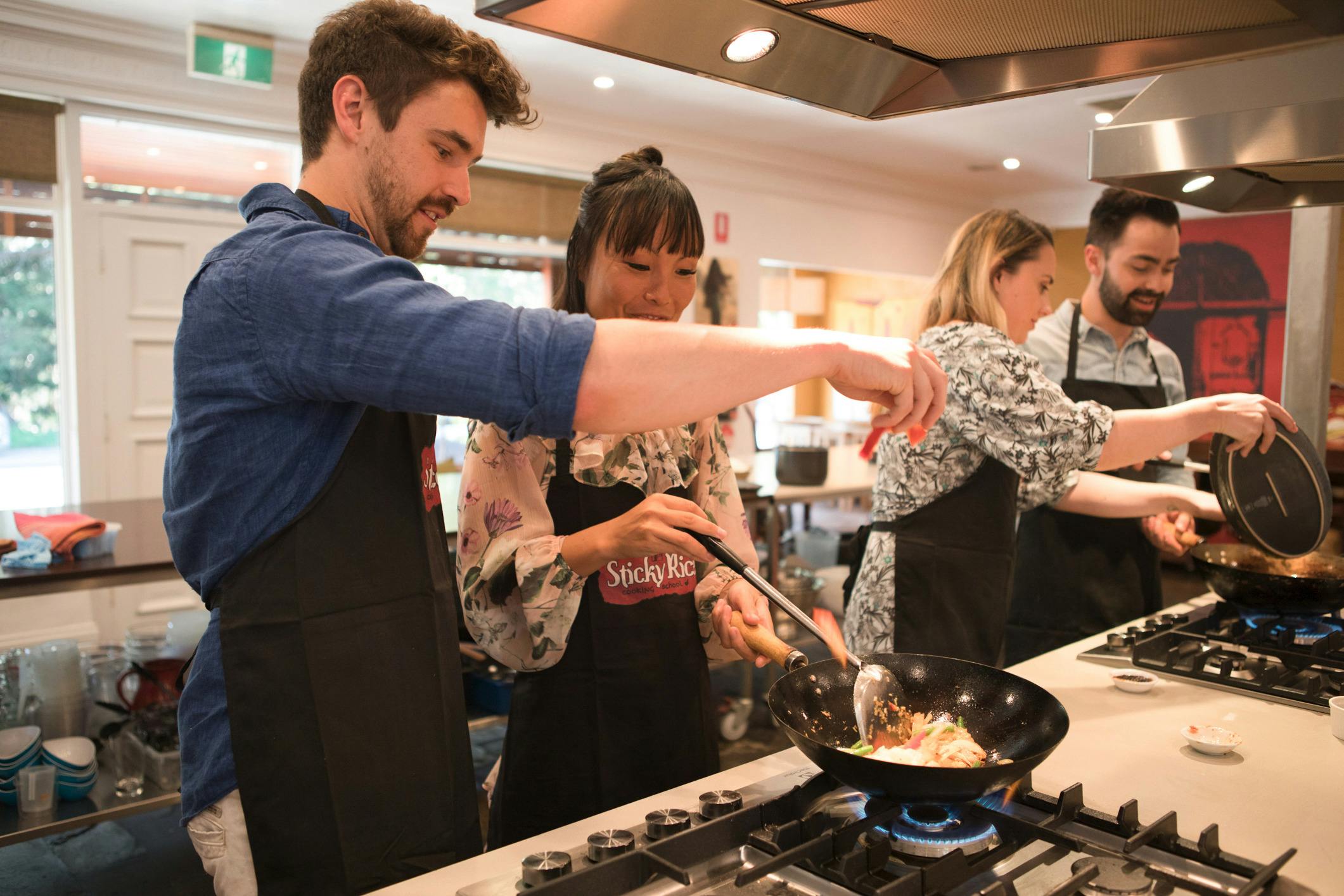 Sticky Rice Cooking School