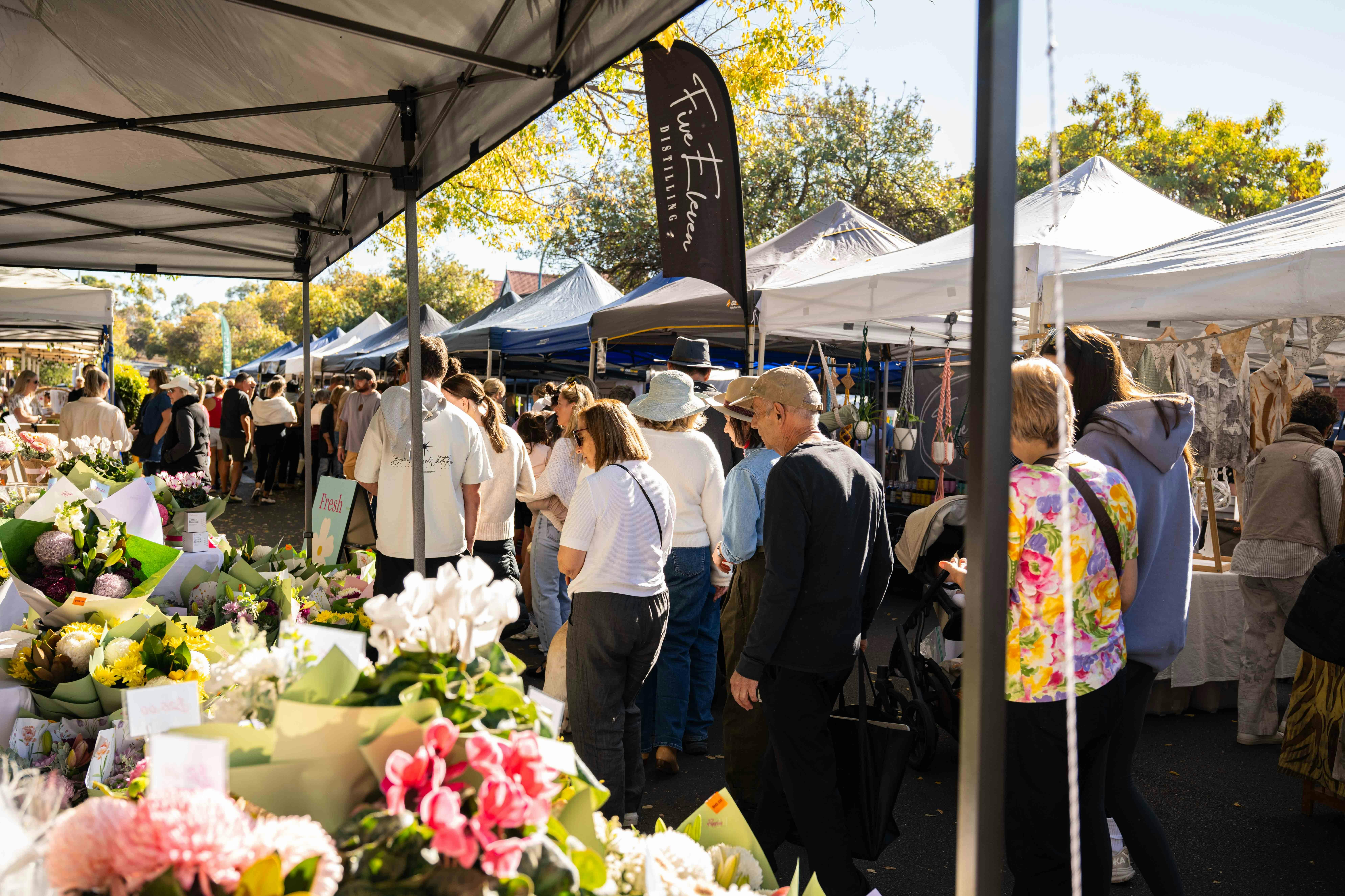 Meander Market on Melbourne Street