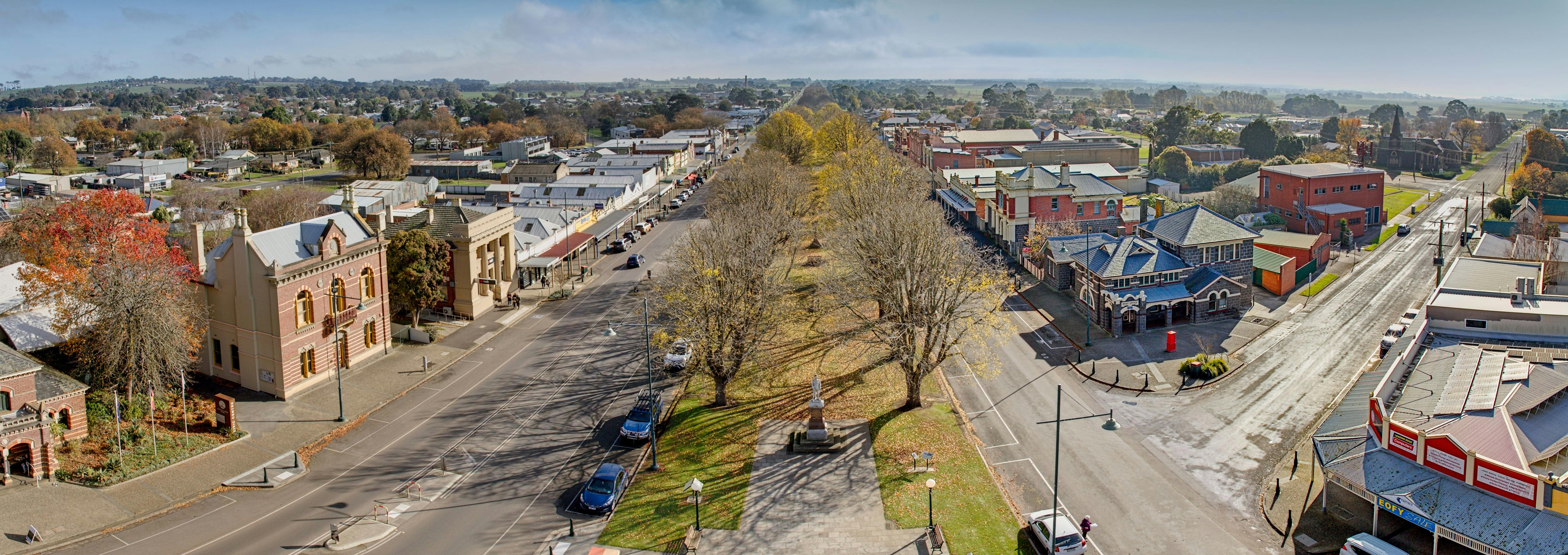 View of the top of the Clocktower, Camperdown