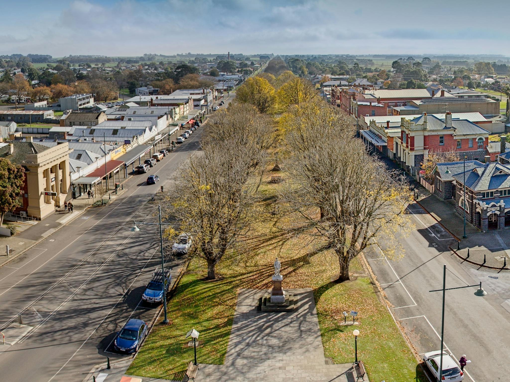 View of the top of the Clocktower, Camperdown