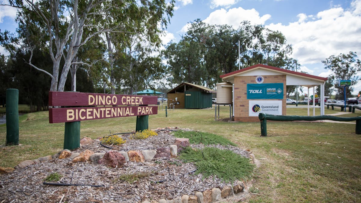 Dingo Park Sign