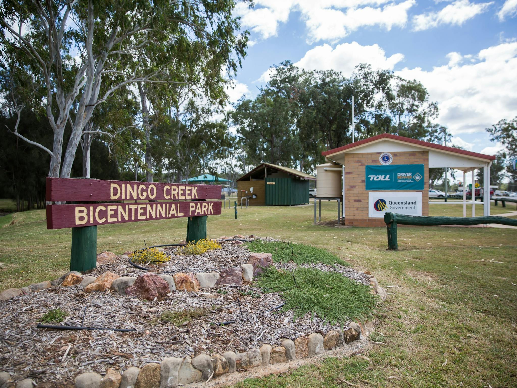 Dingo Park Sign Dingo Park Sign