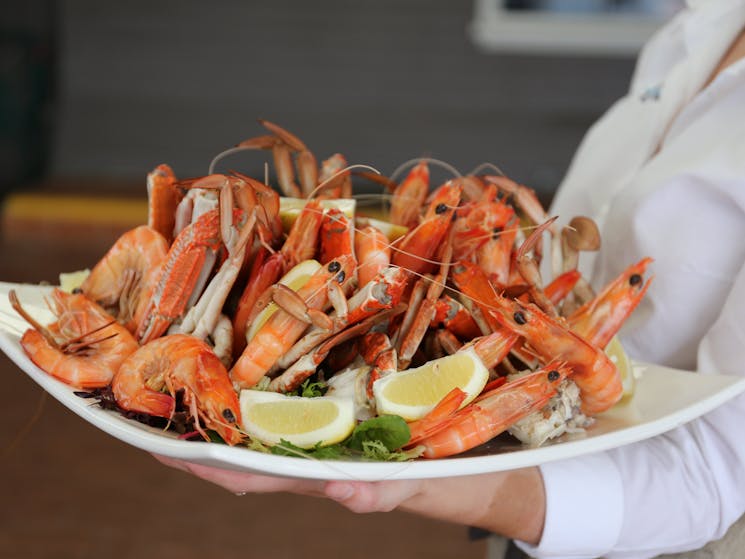 Seafood platter