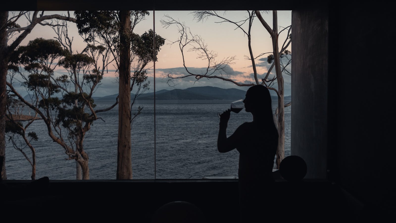 A woman enjoying the view from Tunnel