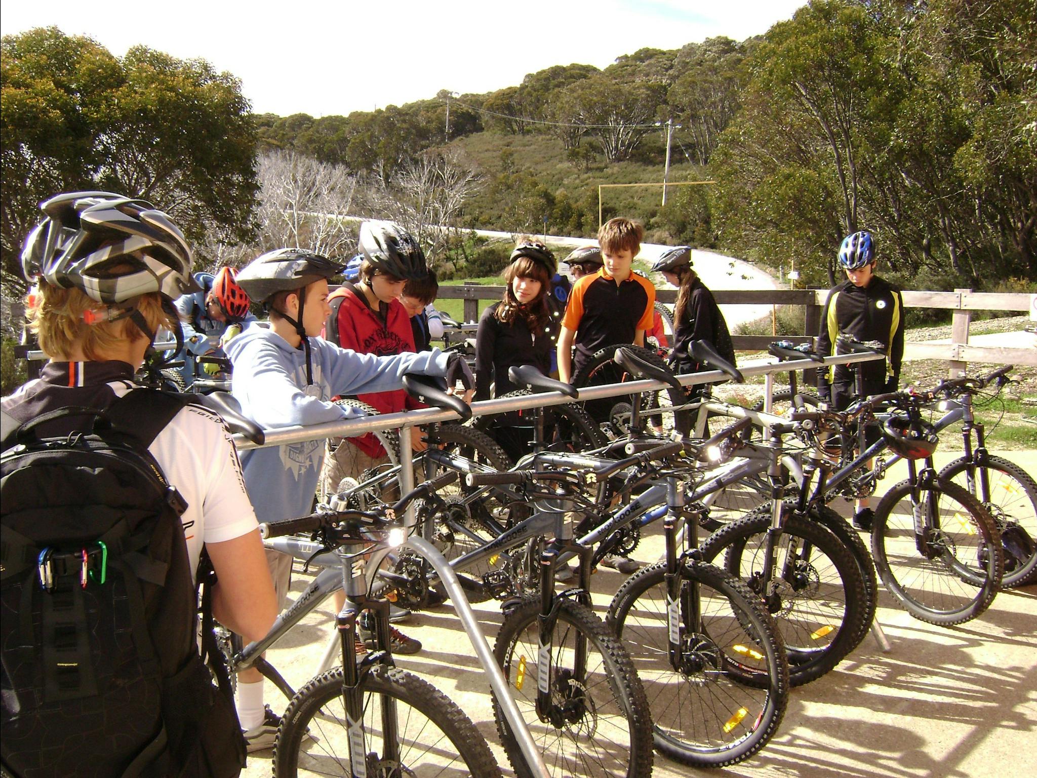 Mountain biking for schools and groups
