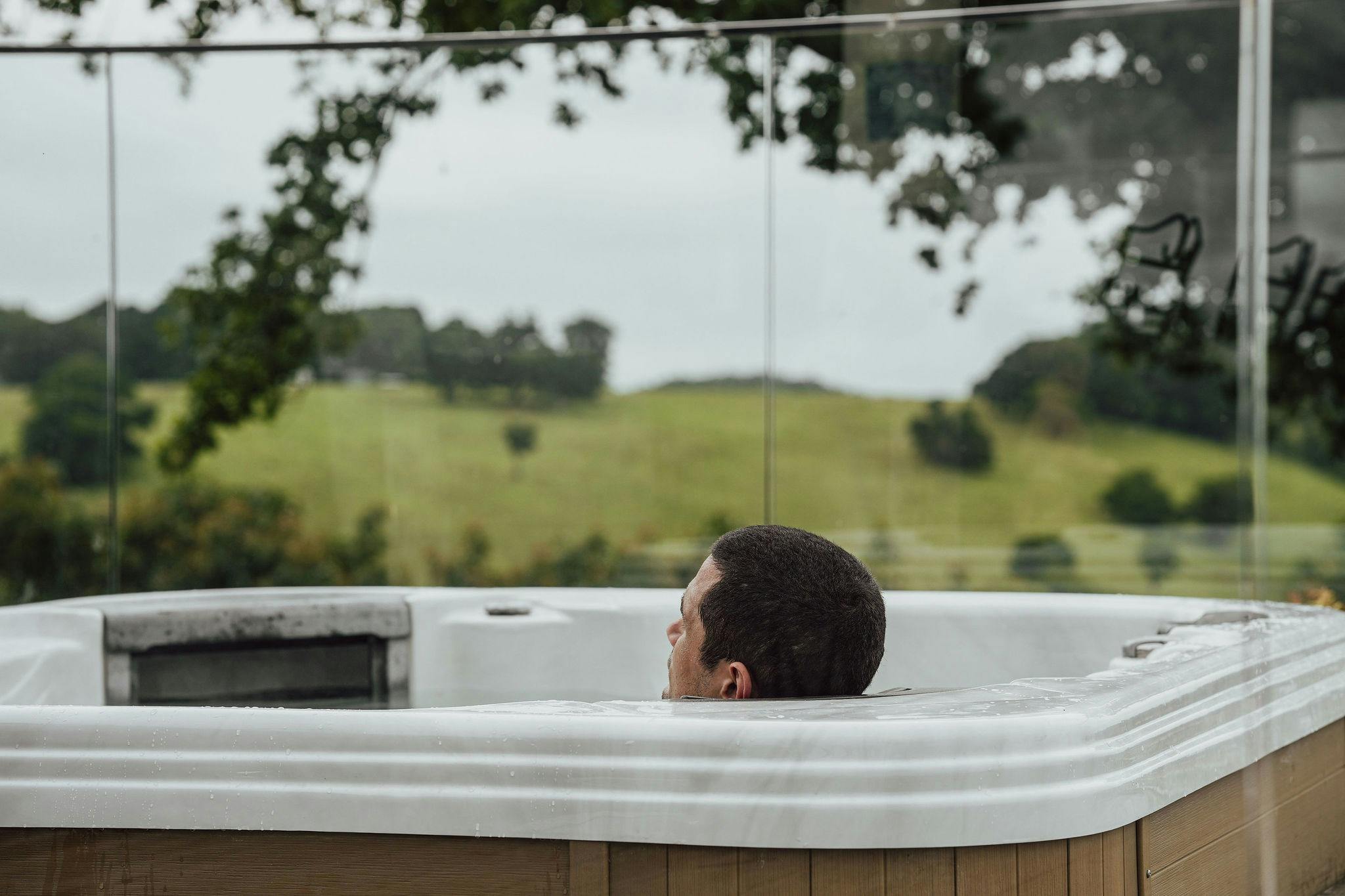 spa, hot tub, unwind, relax