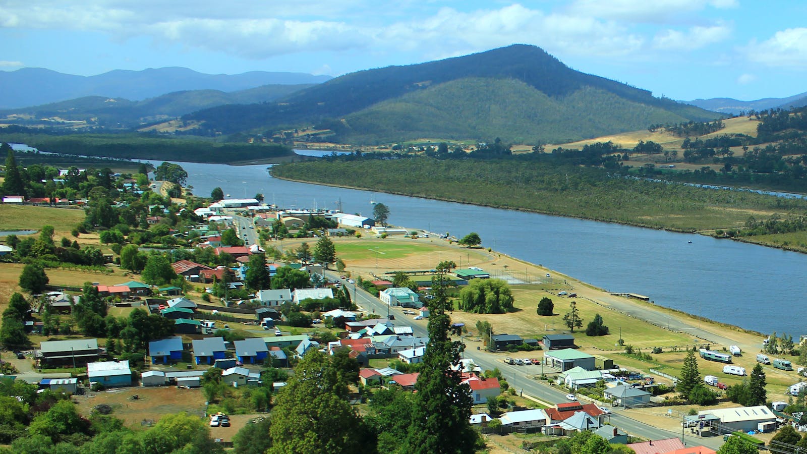 Huon River at Franklin