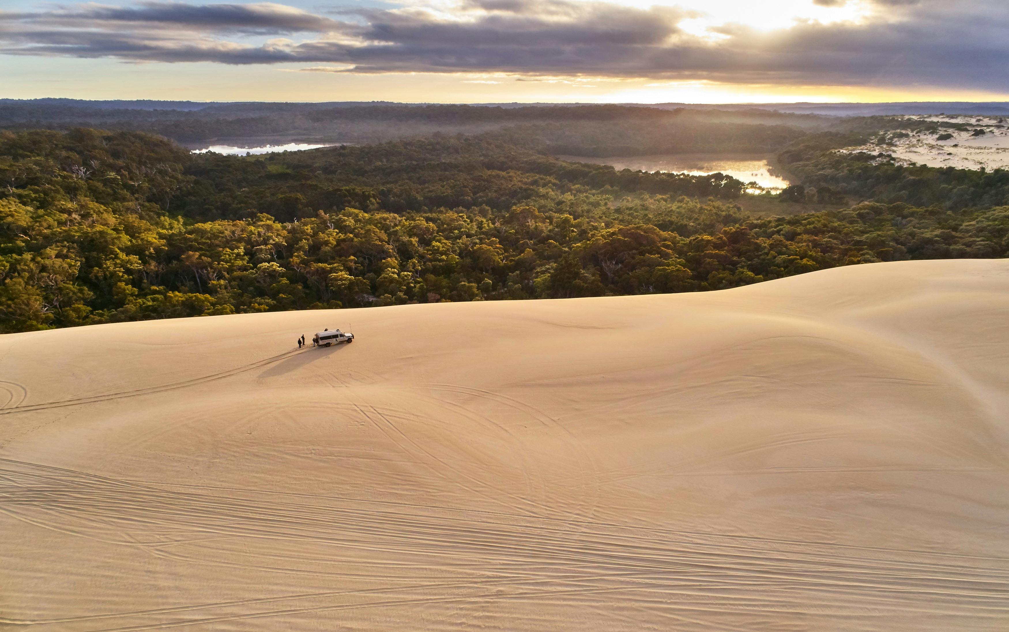 Pemberton Discovery Tours iconic Arkana on the Yeagarup Dunes, Pemberton, Western Australia
