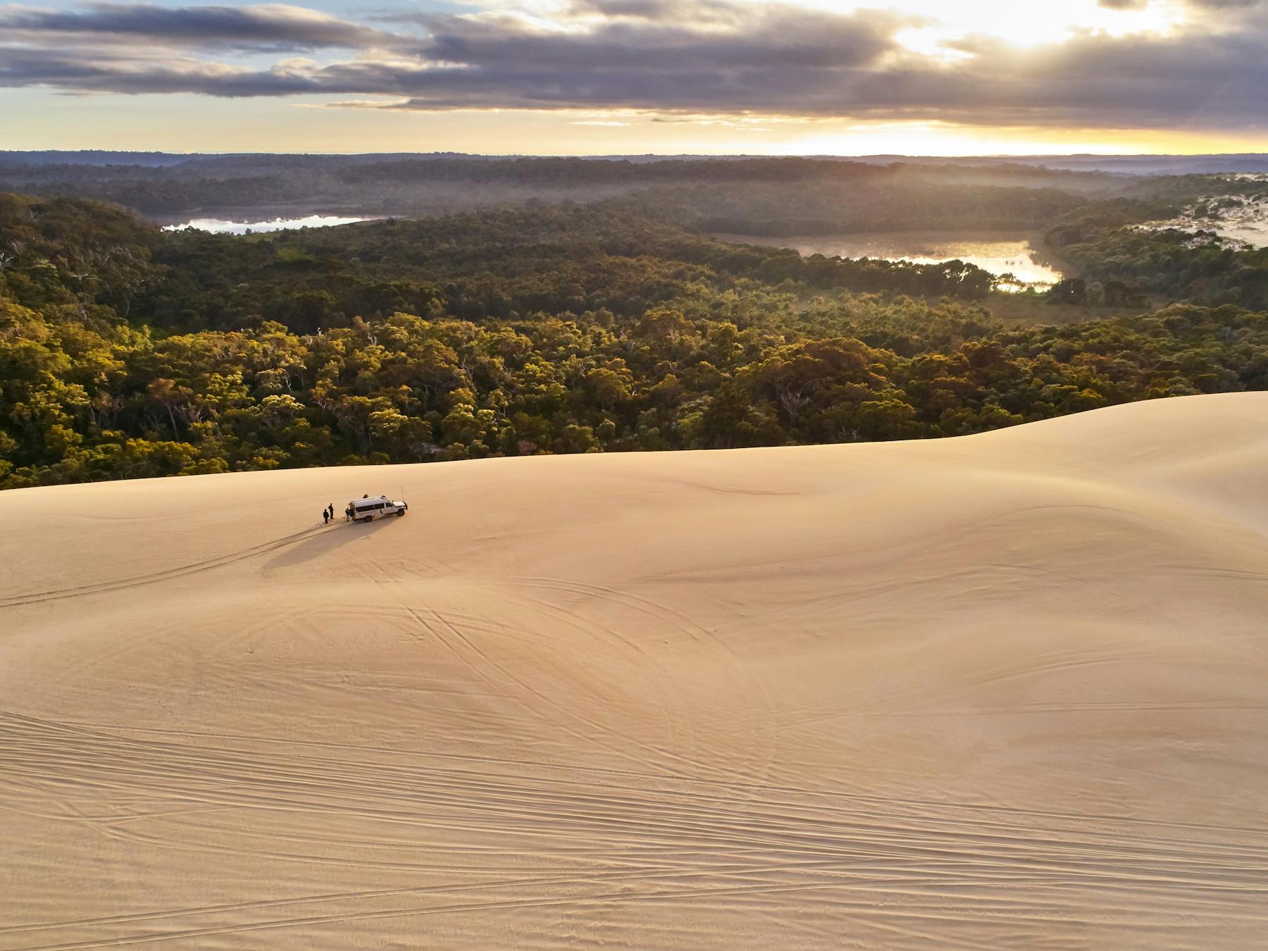 Pemberton Discovery Tours iconic Arkana on the Yeagarup Dunes, Pemberton, Western Australia
