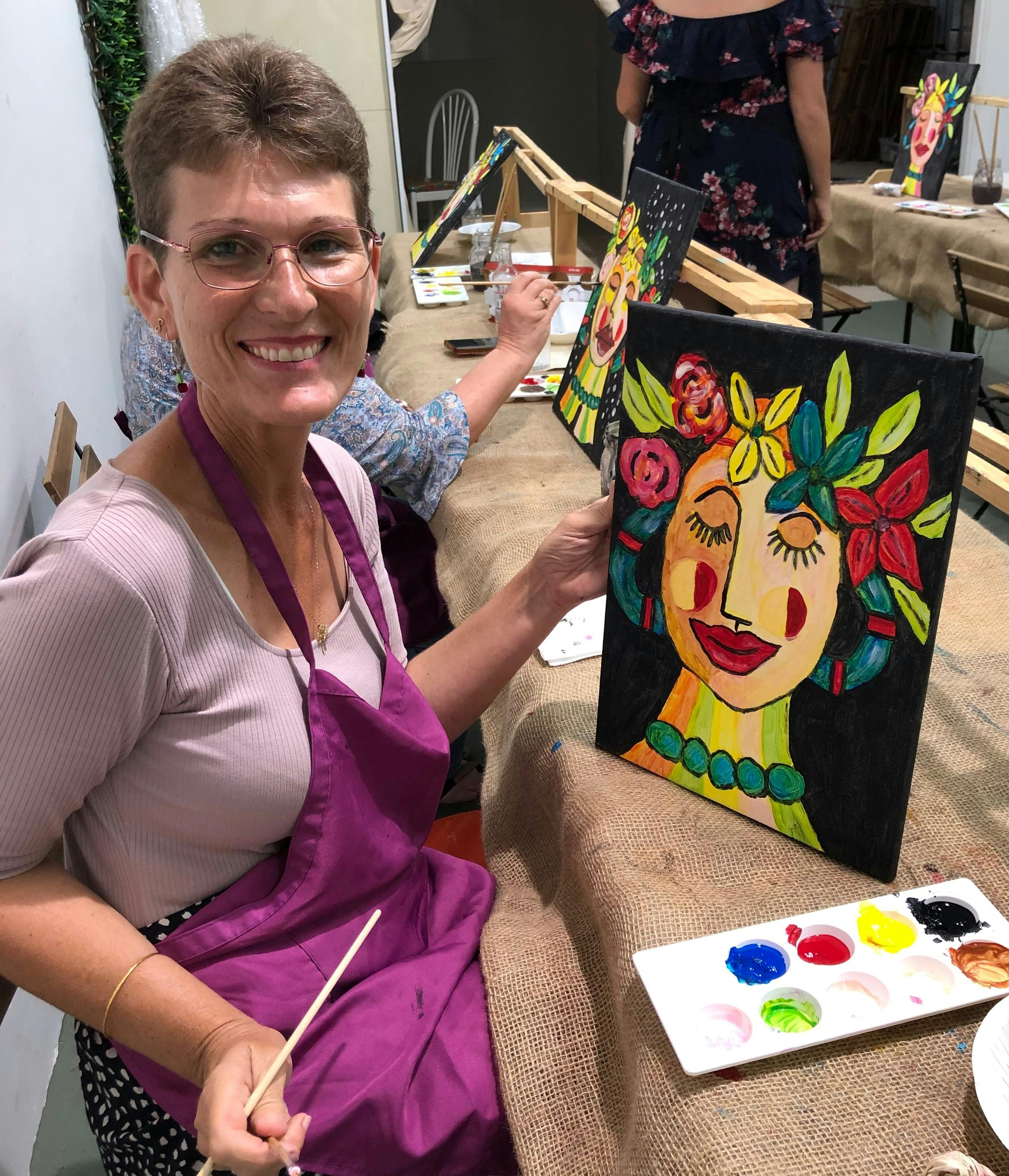 “I only draw stick people”