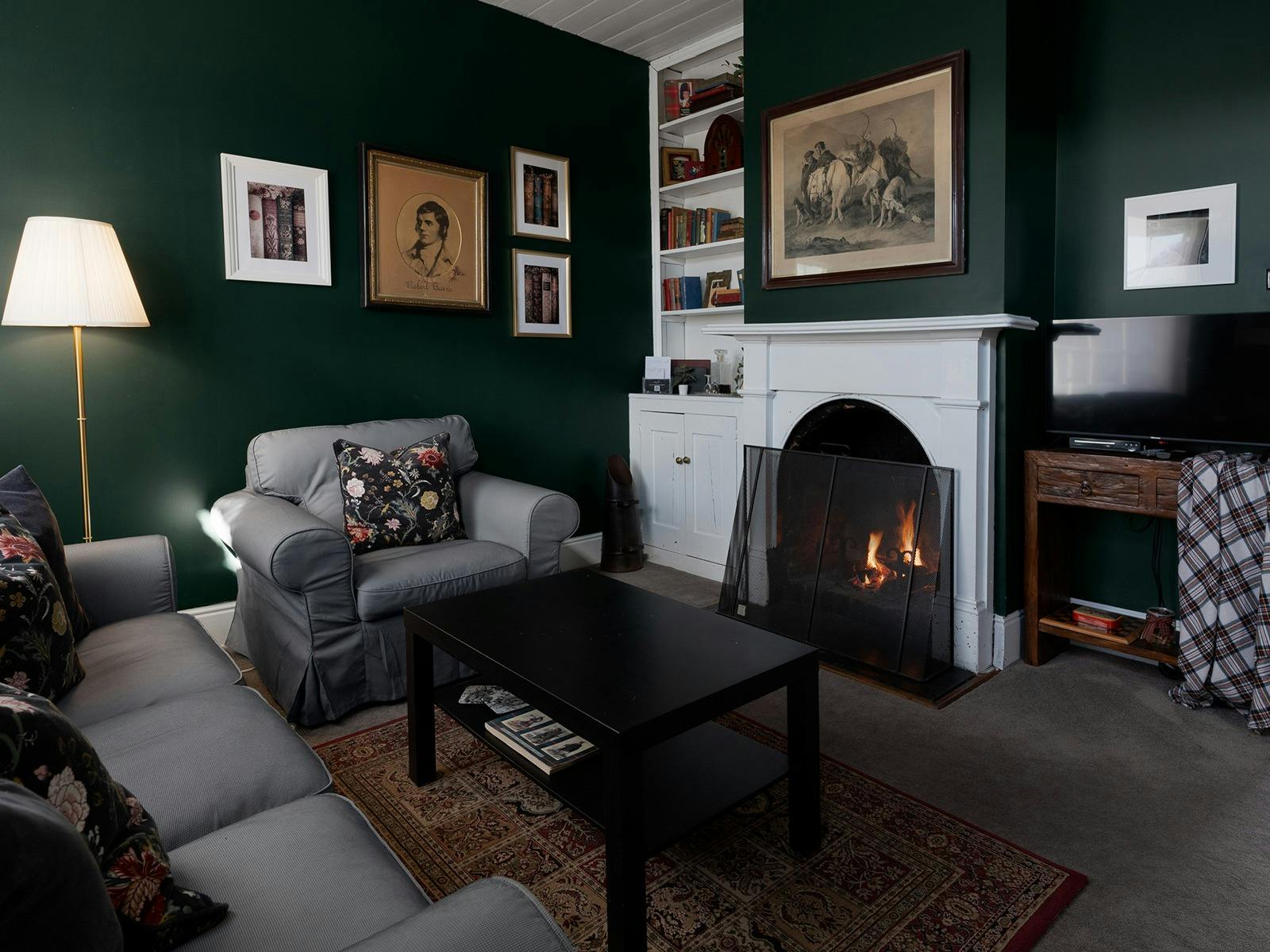 Cosy nights by the wood fire in a historic cottage