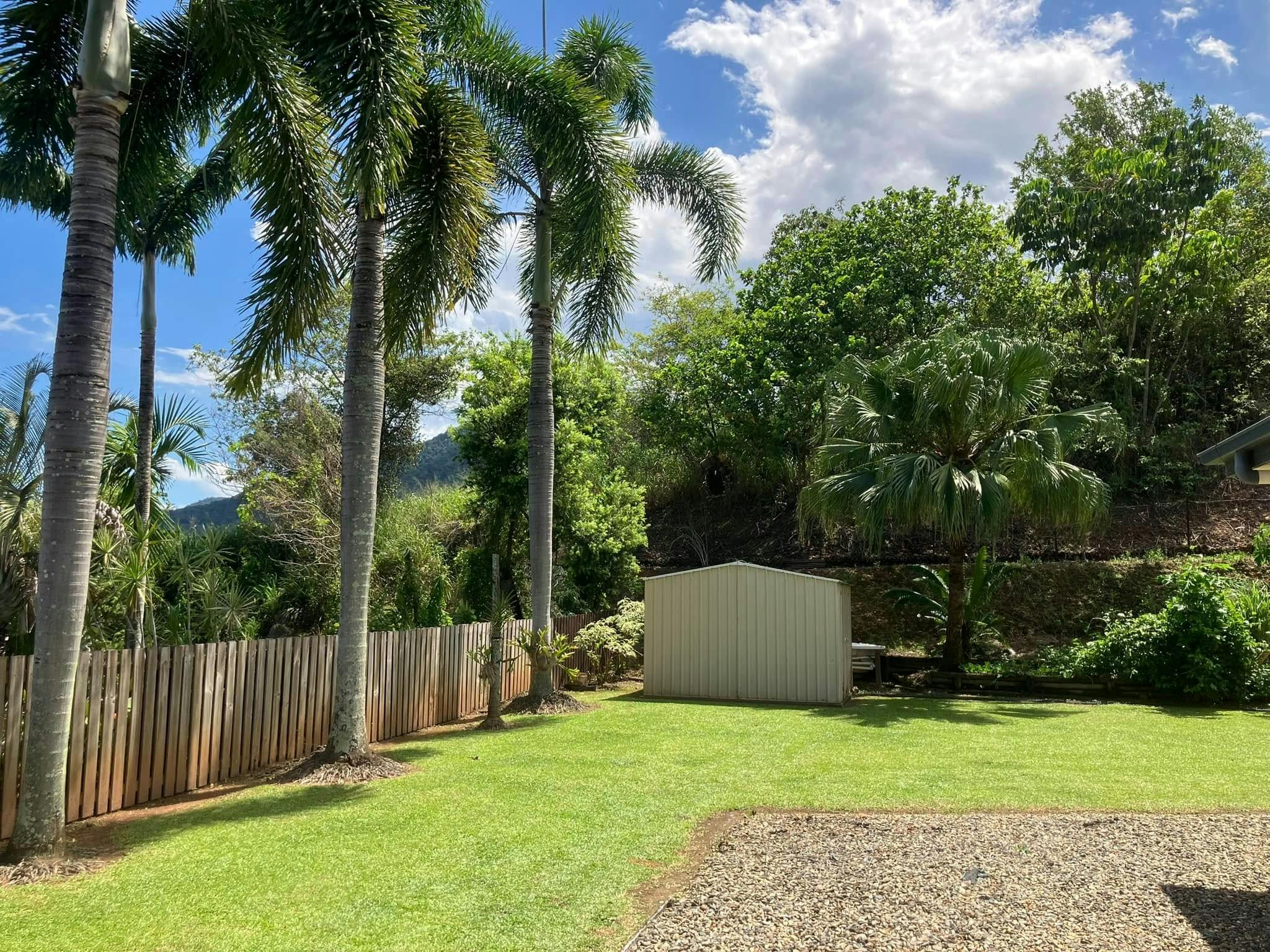 Backyard looking south
