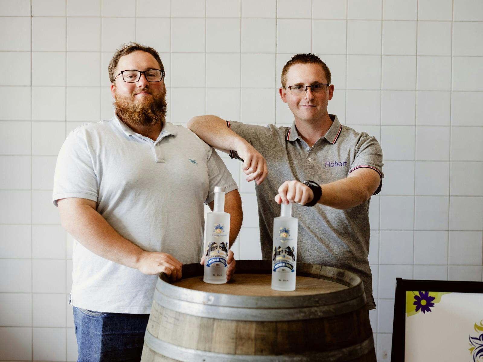 The two founders, brothers Robert Roylance (Right) and Benjamin Roylance (Left)