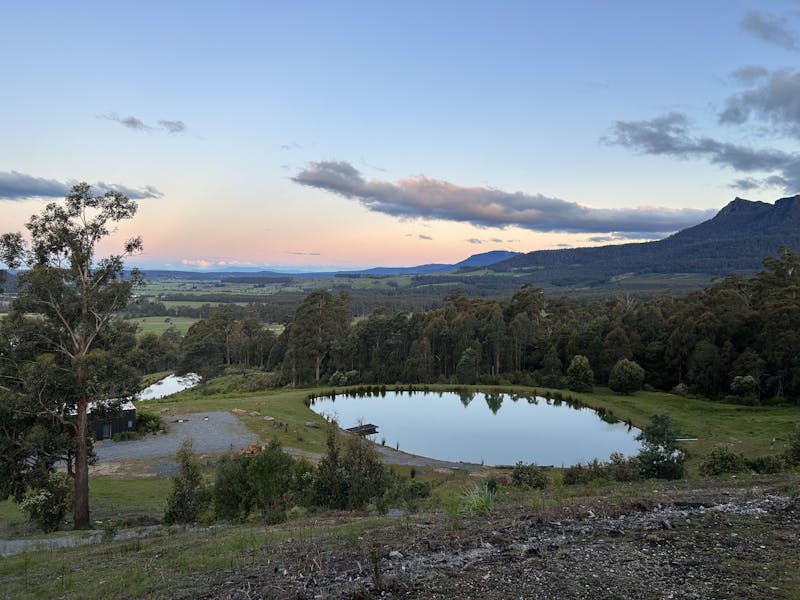 Majestic views across the Meander Valley