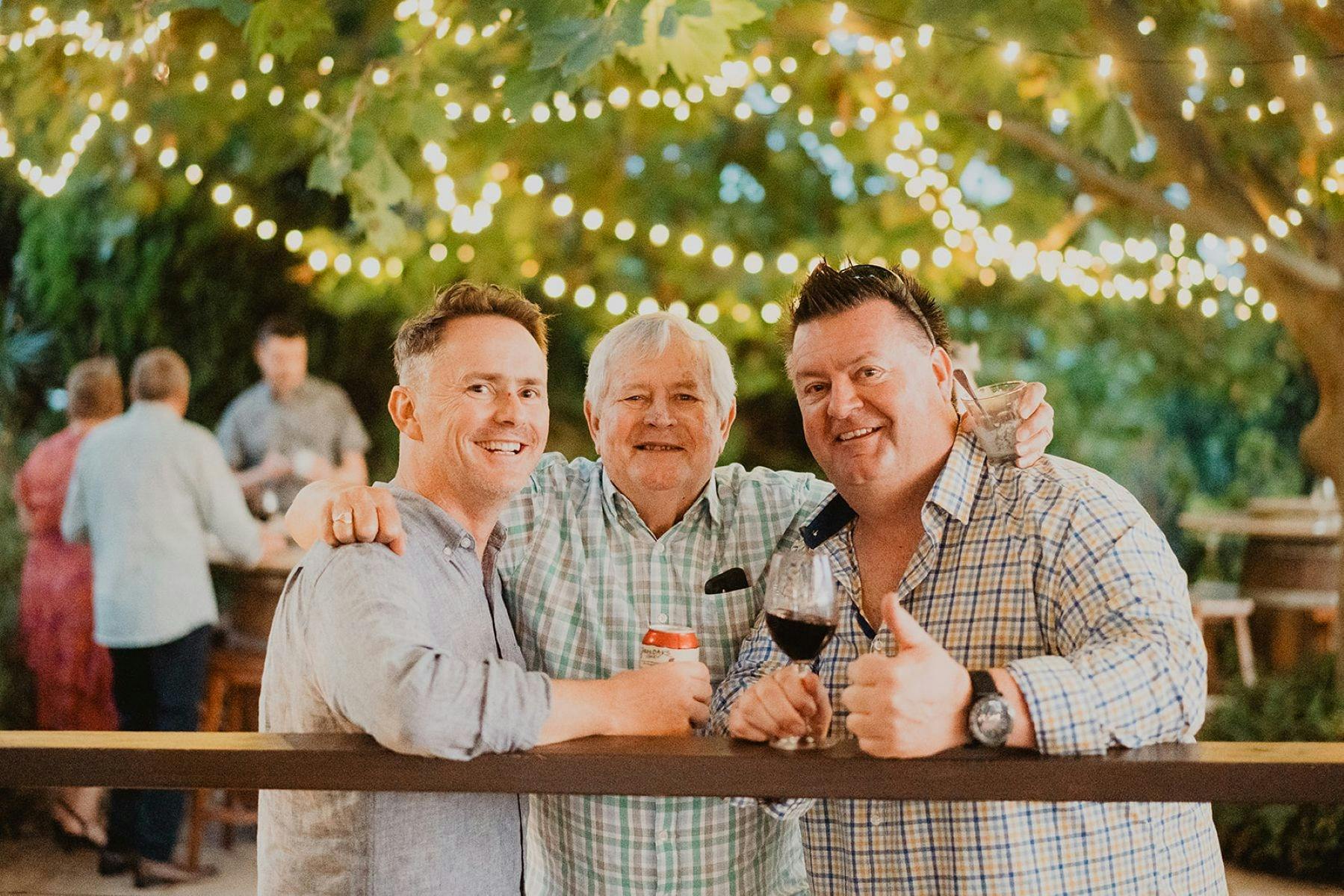 Nighttime function at Beach Road Wines, McLaren Vale
