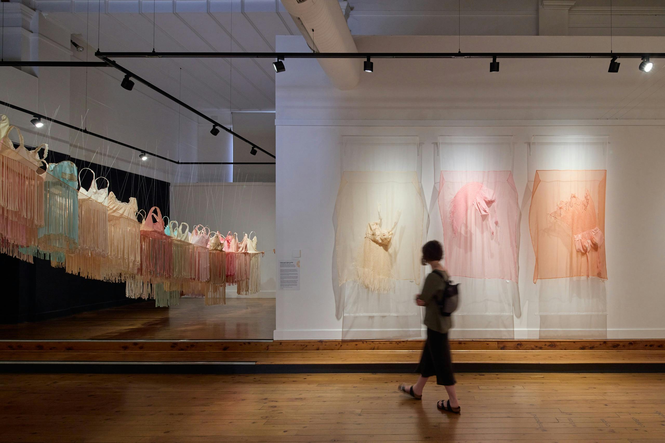 Exhibition of textile work at Wangaratta Art Gallery