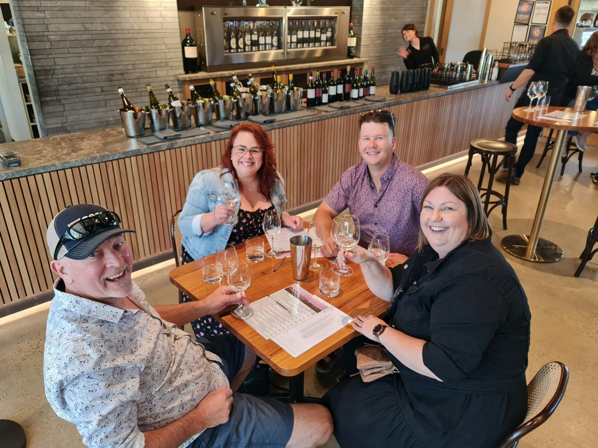 A  Group of Four - Clare Valley Tour