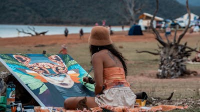 Art Gallery, Live Painting, Murals, Creativity and colour in abundance.