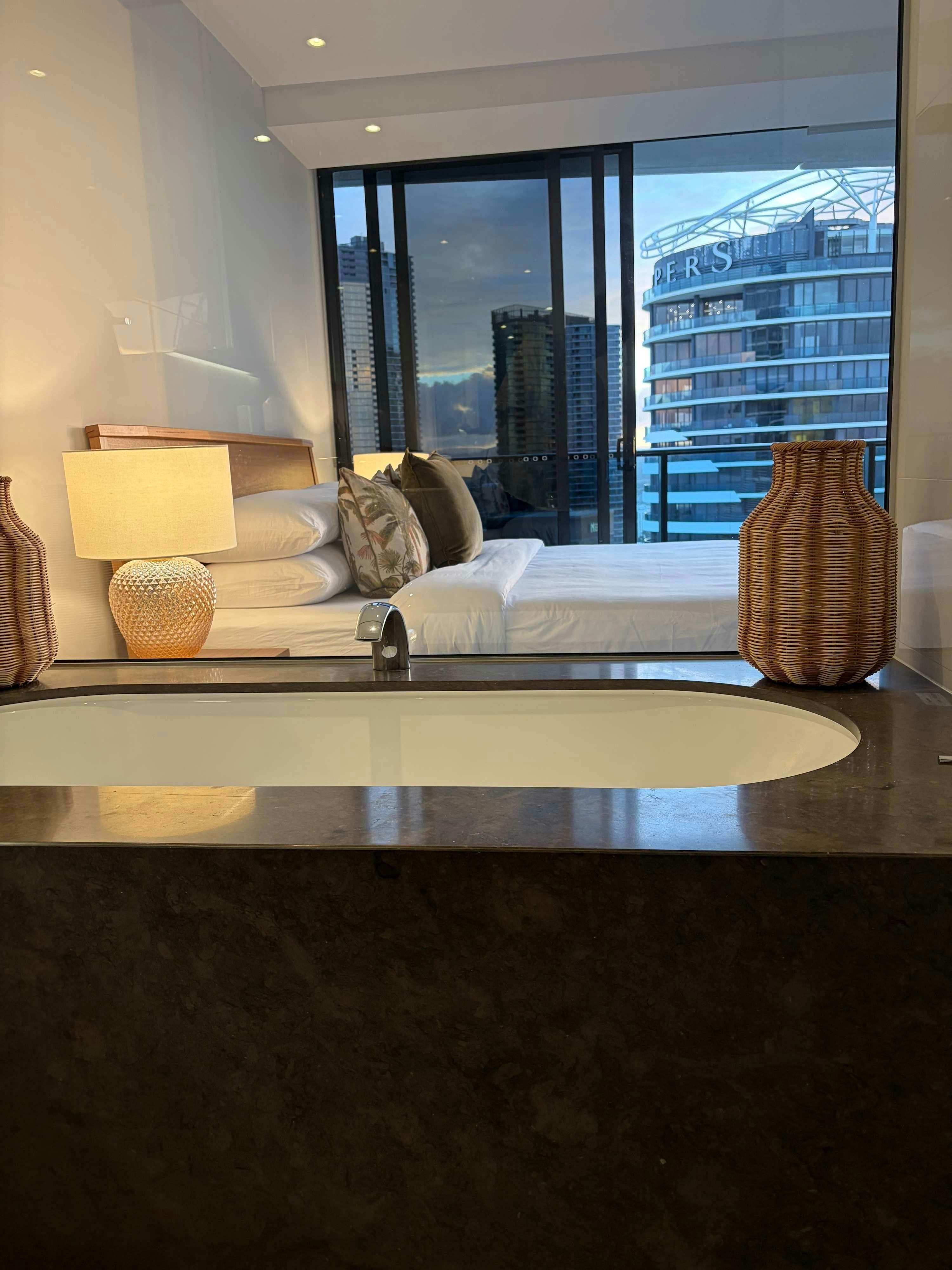 Well Lit Master Bedroom