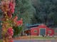 The Appalachian Barn ” a charming space surrounded by vibrant autumn colours.