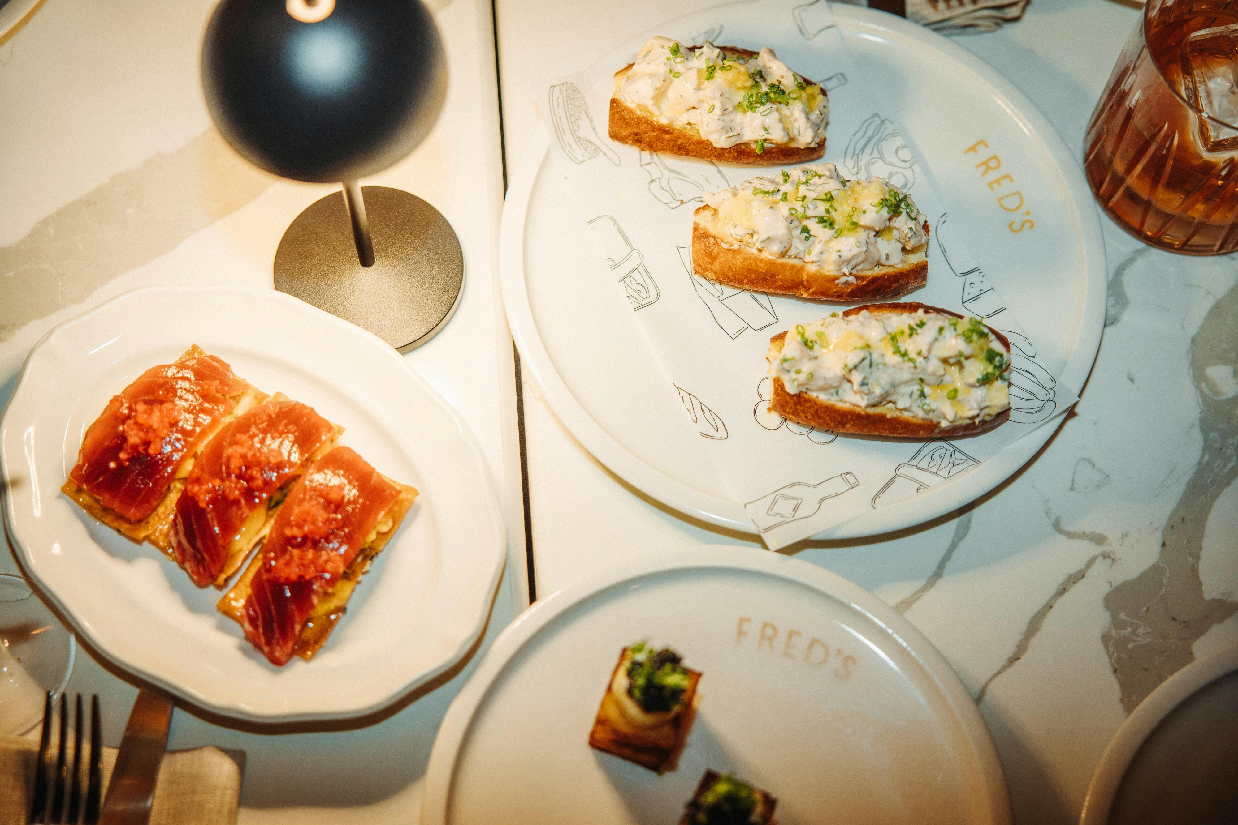 Fred's After Hours Lobster Rolls and Tuna Crudo