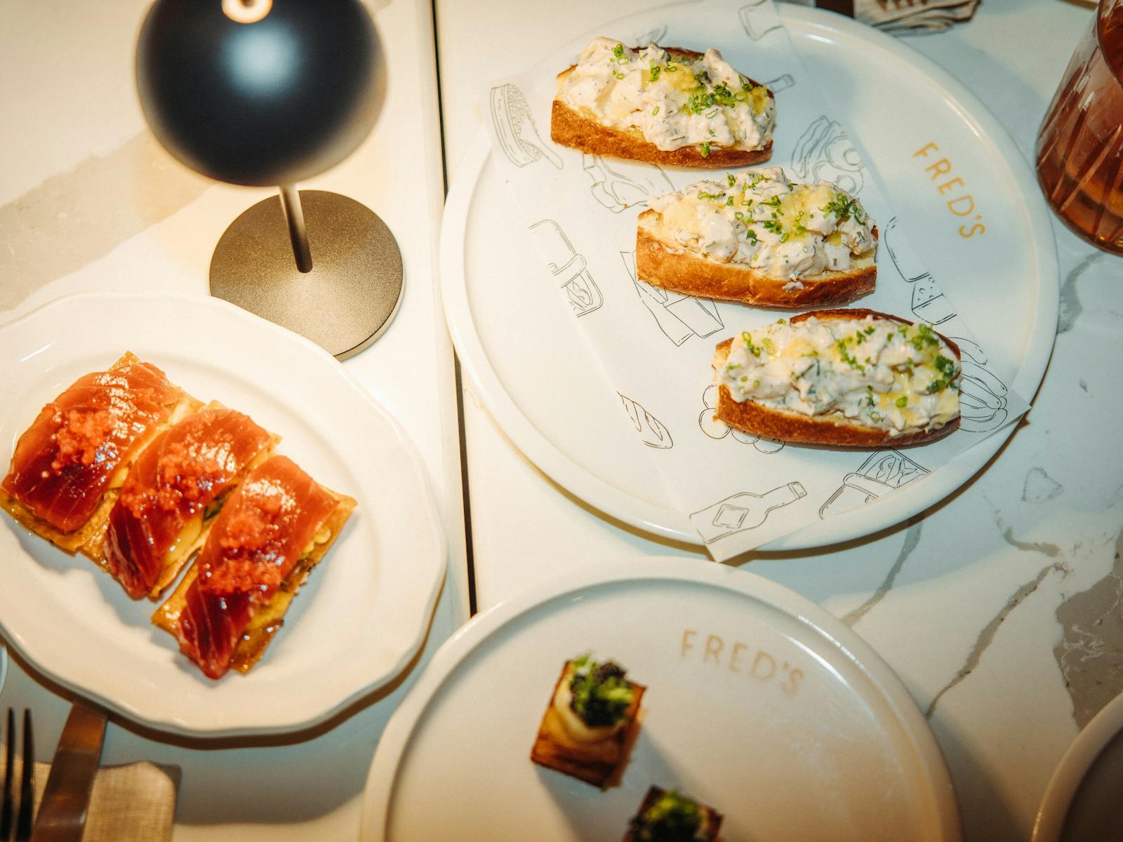 Fred's After Hours Lobster Rolls and Tuna Crudo