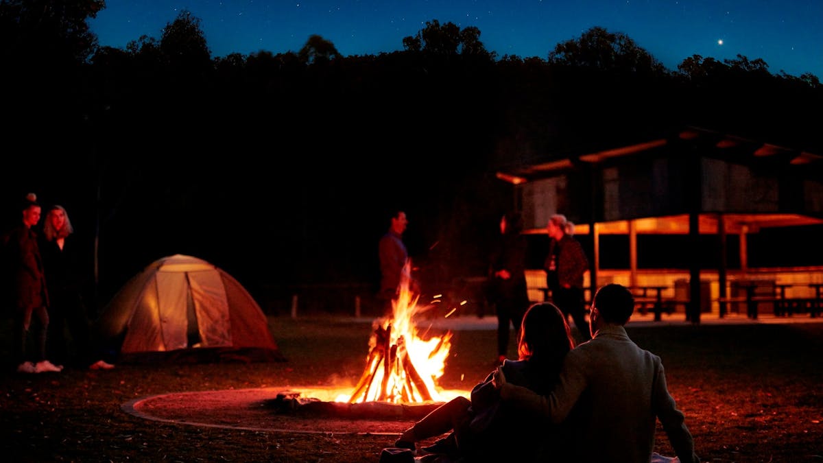 Hardings Paddock Campground - Fire Pit
