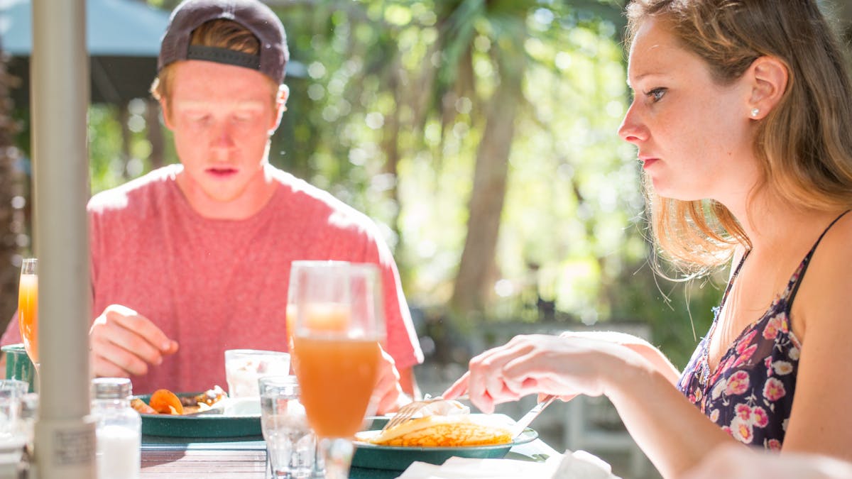 Breakfast with koalas is offered 3 mornings per week