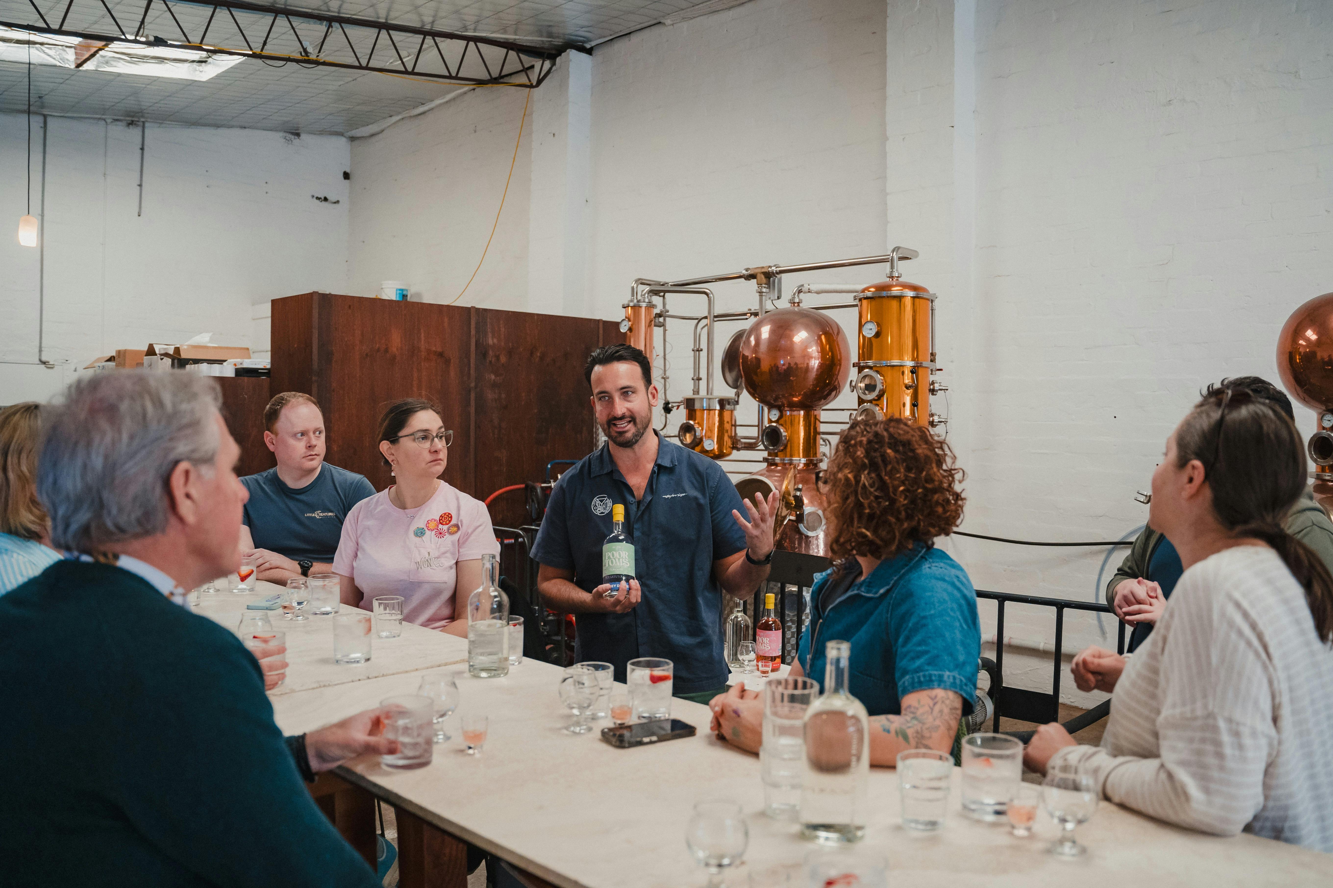 Poor Toms Distillery Gin Journey Leon Dalloway