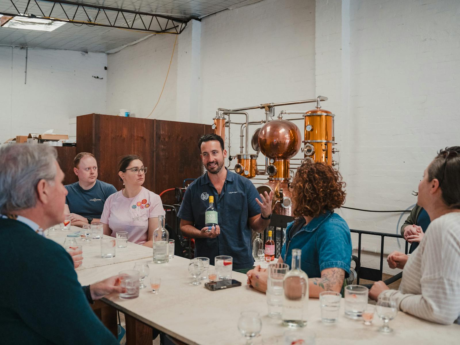 Poor Toms Distillery Gin Journey Leon Dalloway