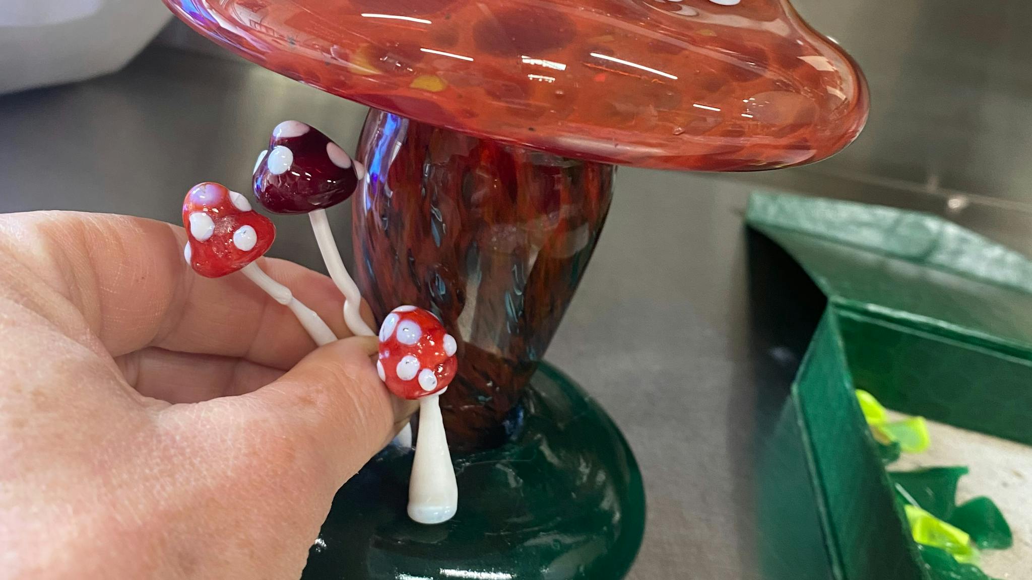 Glass Mushroom Glass Mushroom