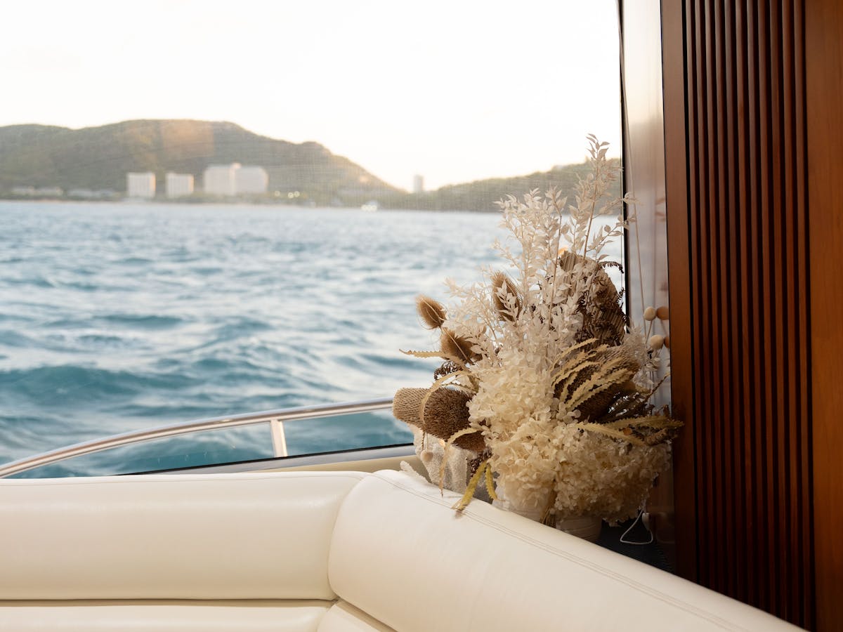 Interior of M/Y Alani